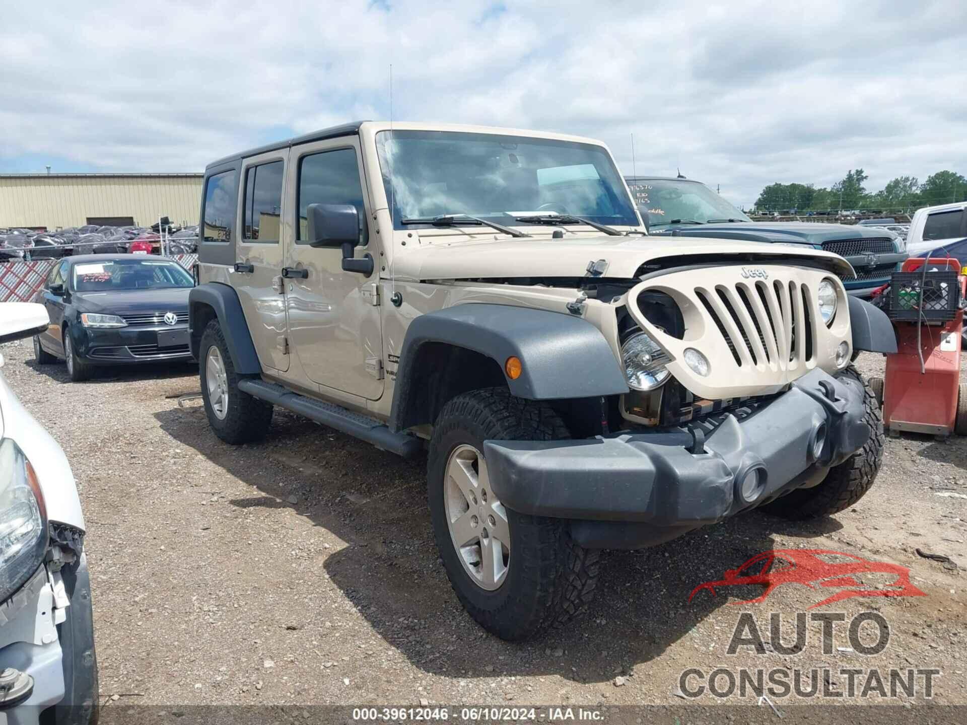 JEEP WRANGLER UNLIMITED 2016 - 1C4BJWDG8GL271364