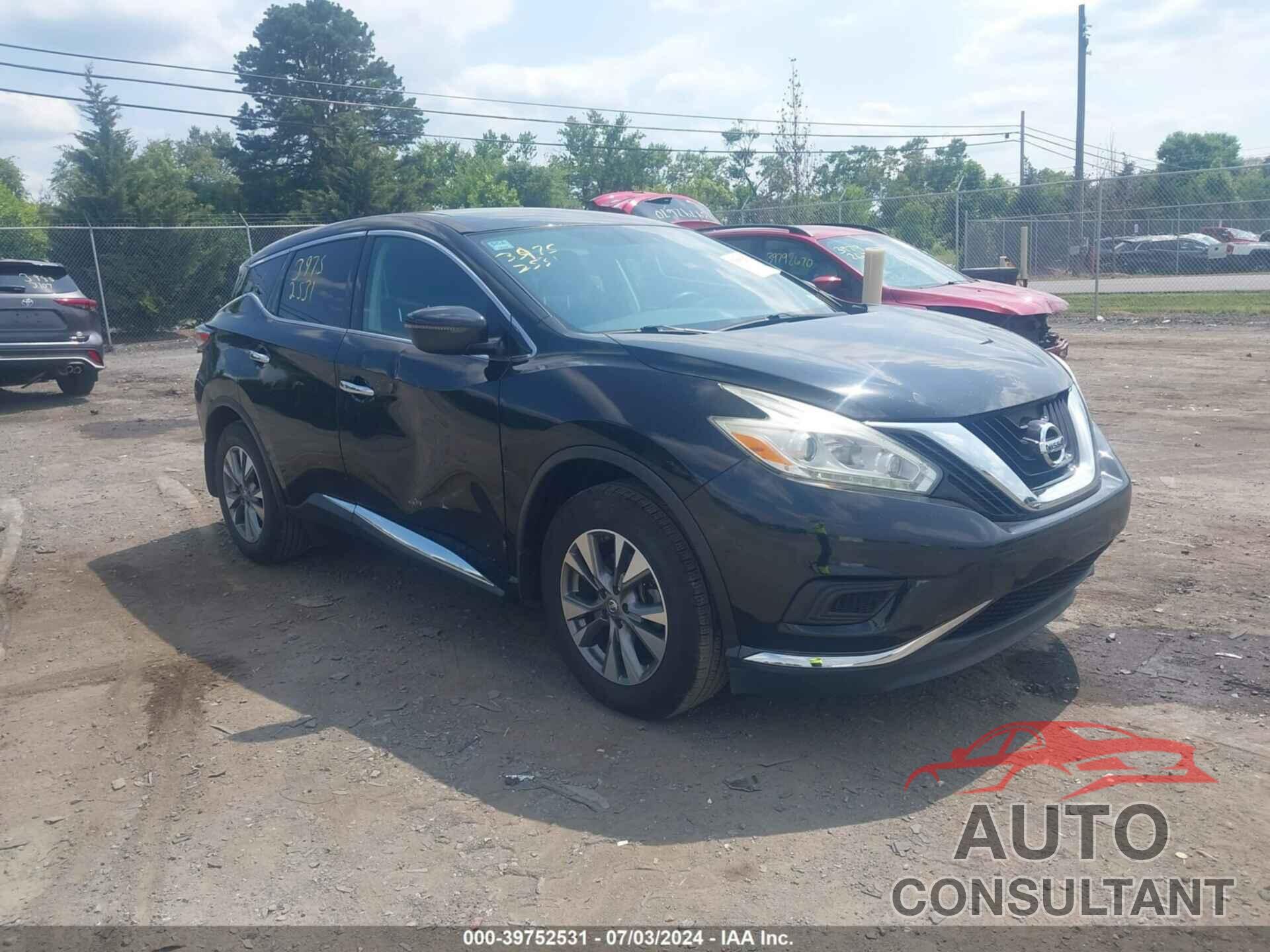 NISSAN MURANO 2016 - 5N1AZ2MG9GN146824