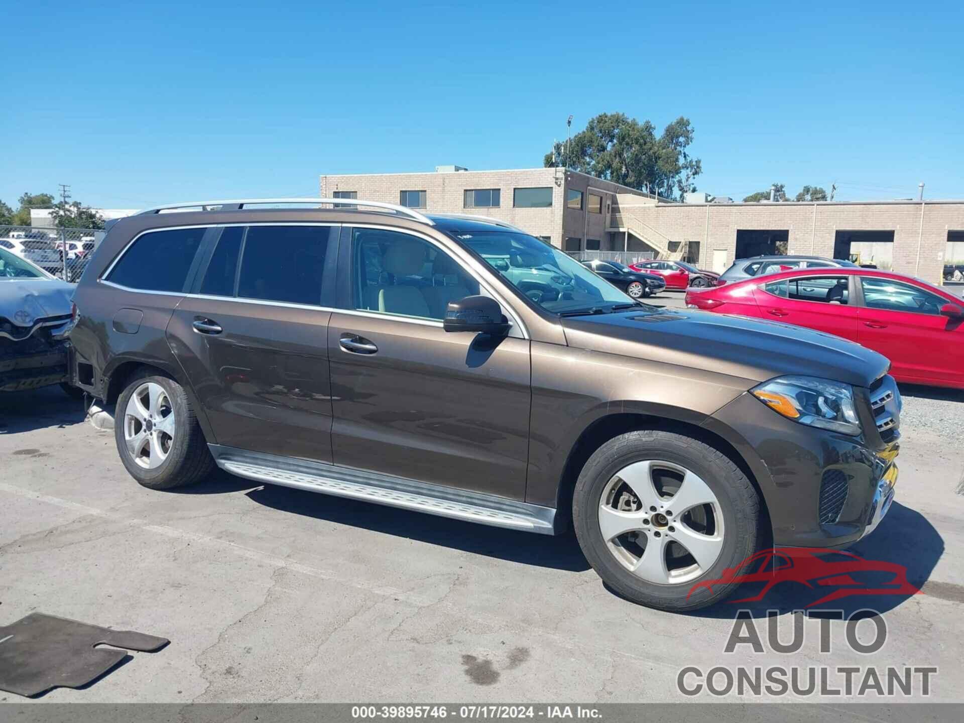 MERCEDES-BENZ GLS 450 2017 - 4JGDF6EE4HA979384