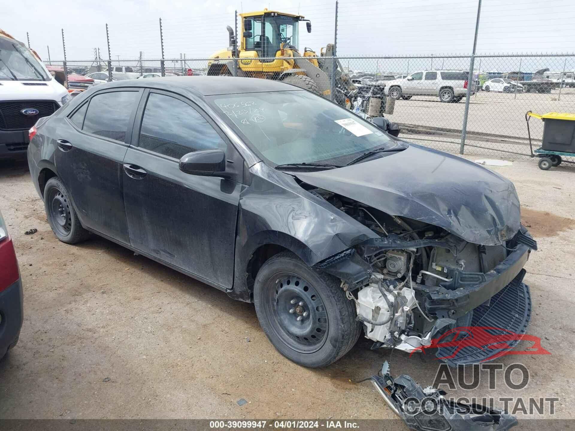 TOYOTA COROLLA 2016 - 5YFBURHE2GP474422