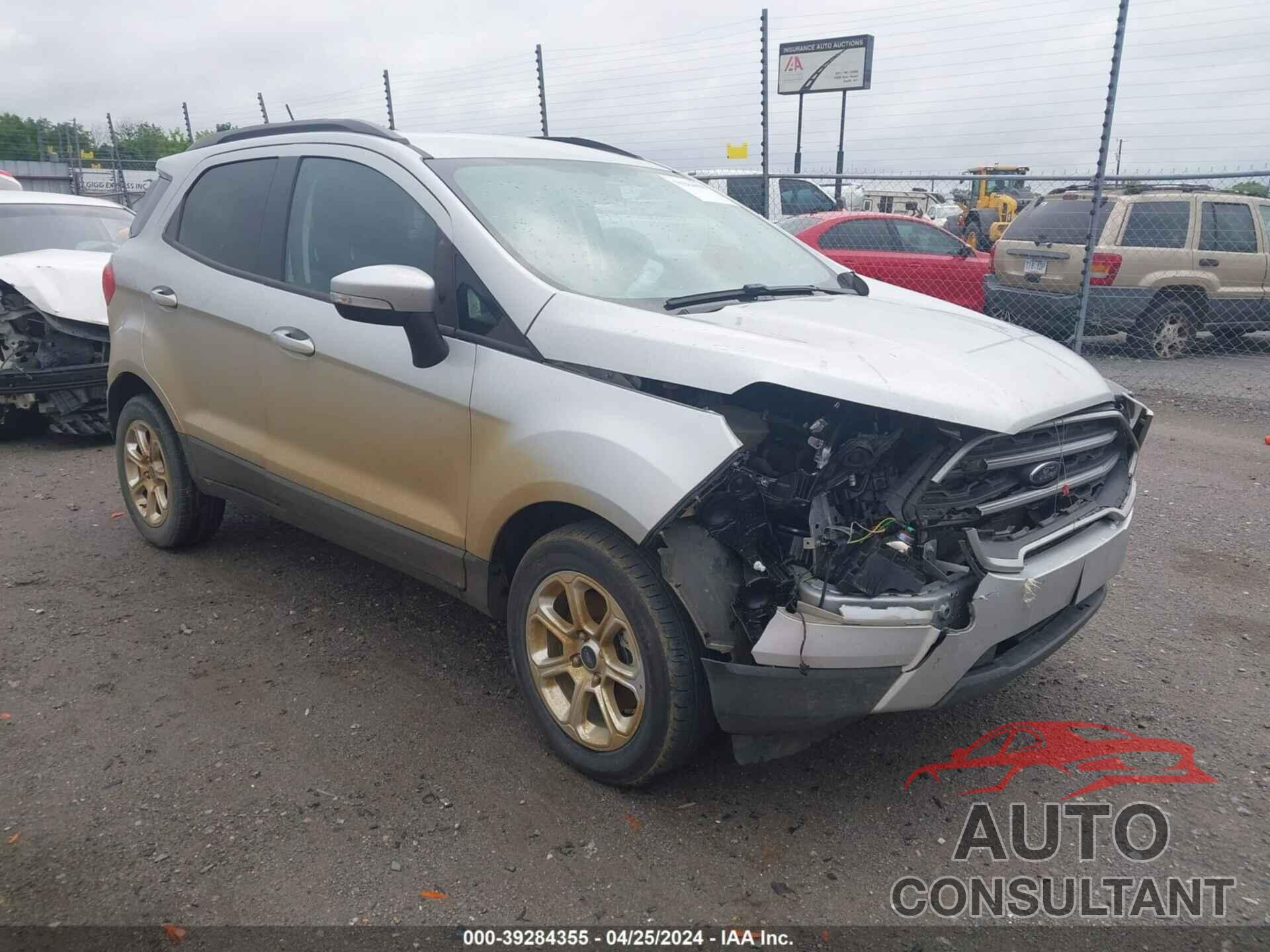 FORD ECOSPORT 2020 - MAJ3S2GE0LC335255