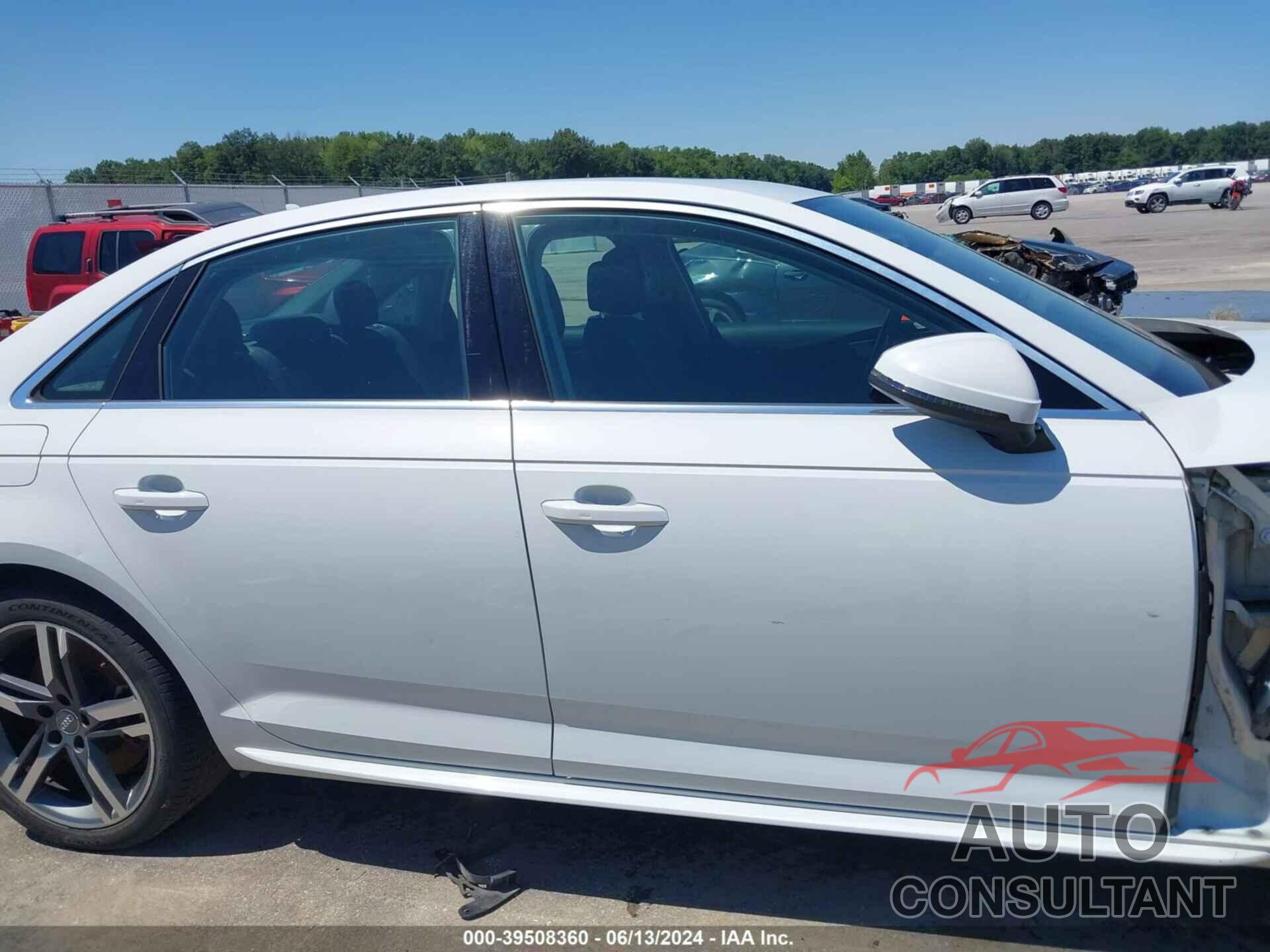 AUDI A4 2018 - WAUENAF46JN019984