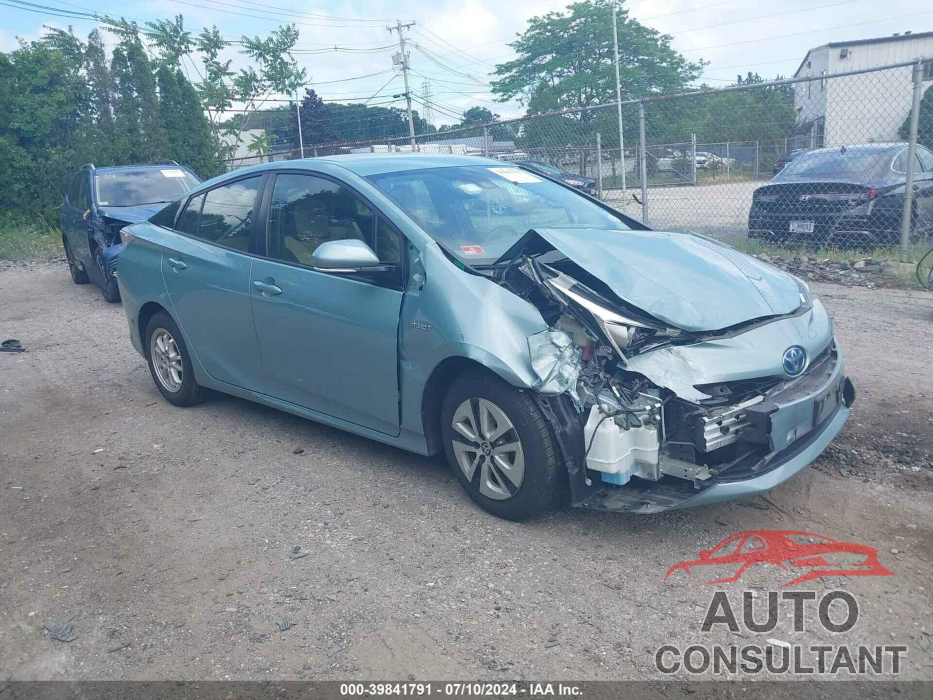 TOYOTA PRIUS 2017 - JTDKBRFU5H3055992