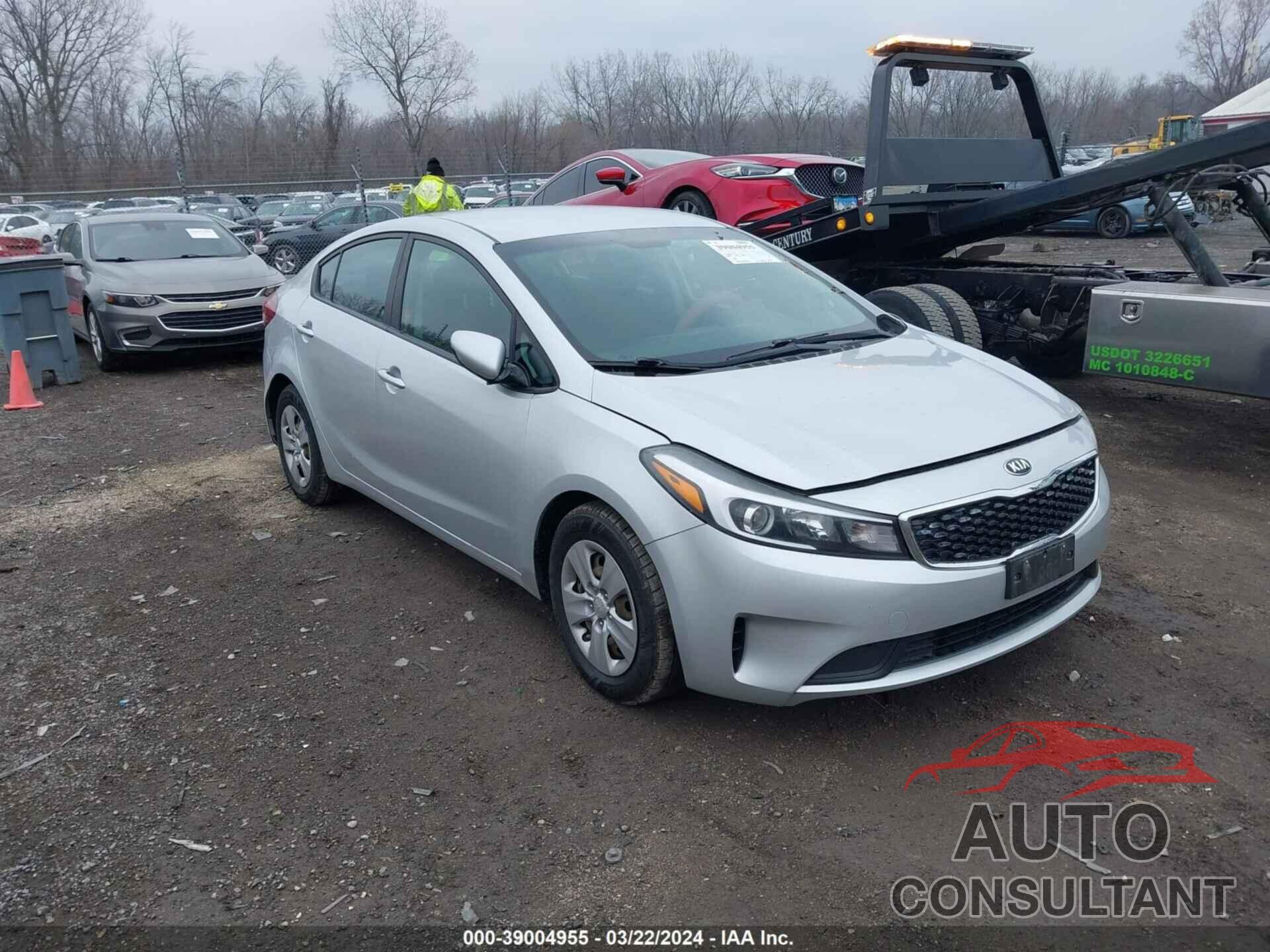 KIA FORTE 2017 - 3KPFK4A78HE037095