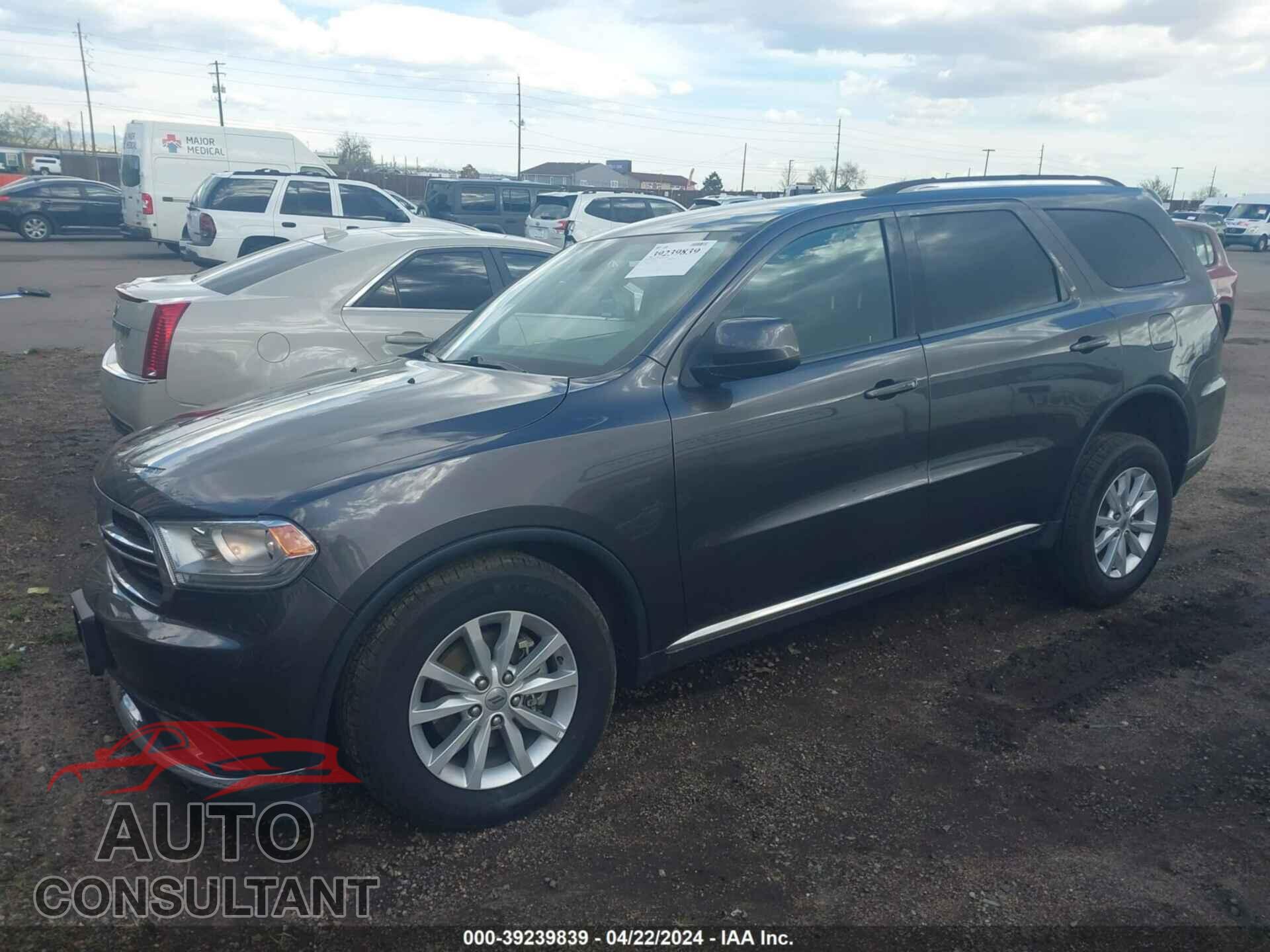 DODGE DURANGO 2020 - 1C4RDJAG7LC301705
