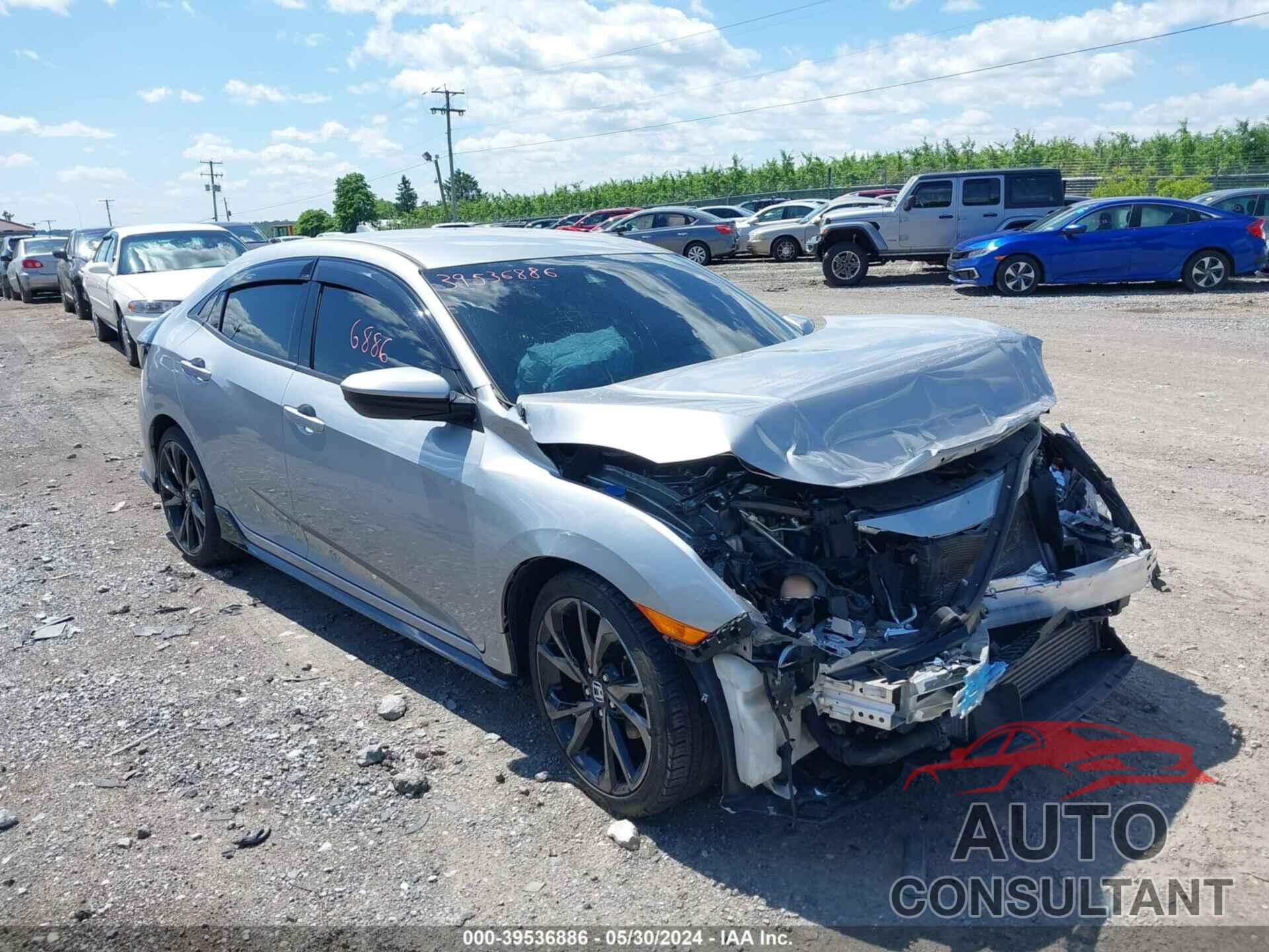 HONDA CIVIC 2019 - SHHFK7H41KU401421