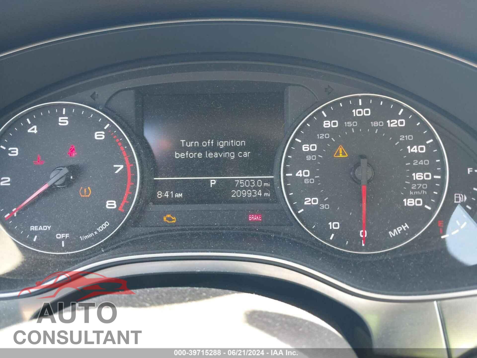 AUDI A6 2016 - WAUCFAFC2GN078809