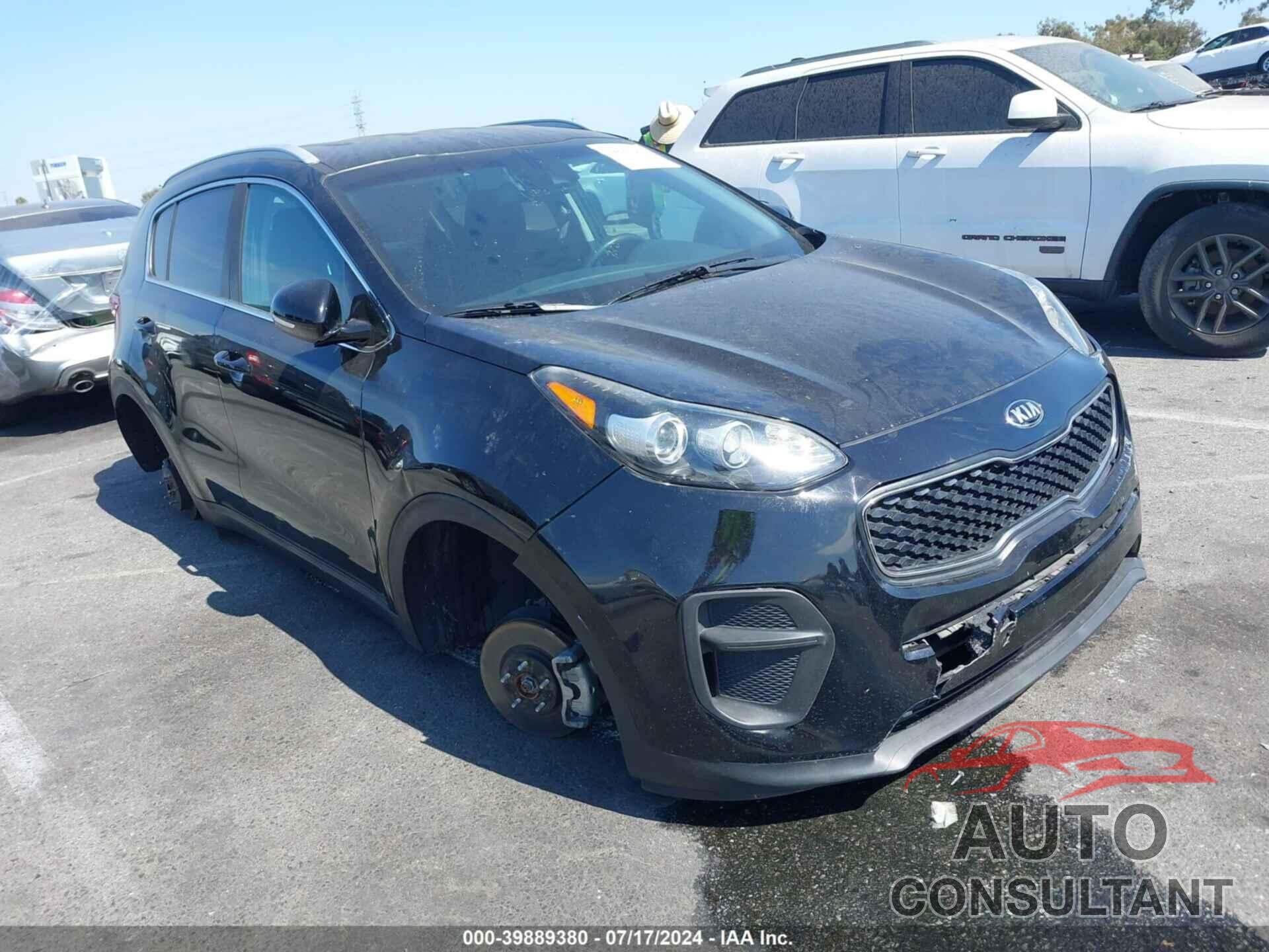 KIA SPORTAGE 2018 - KNDPM3AC5J7398649