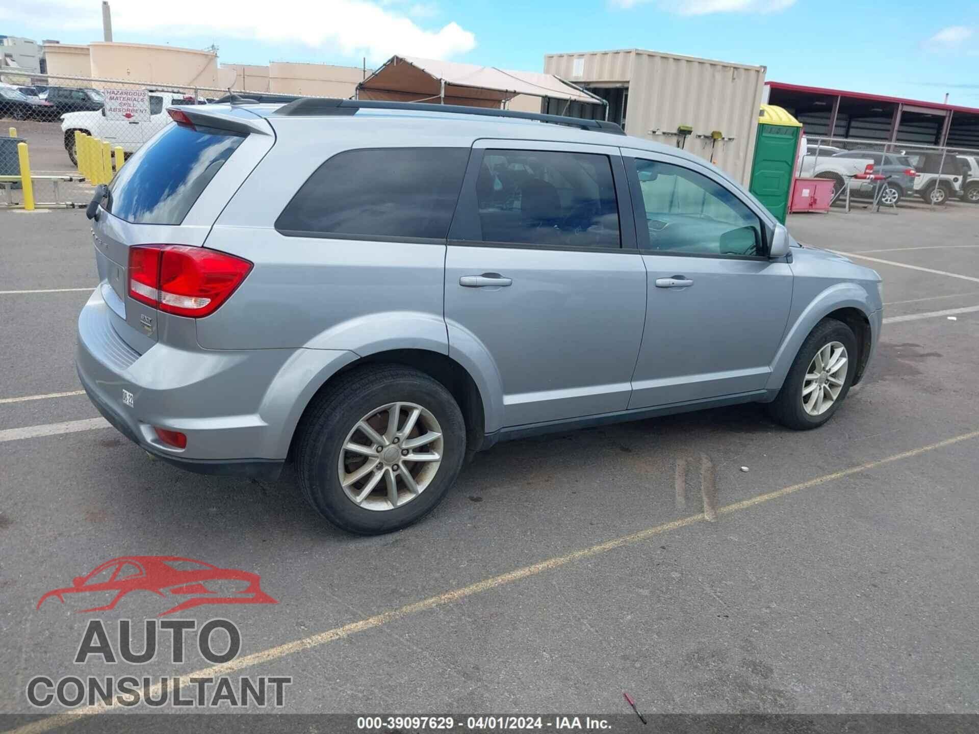 DODGE JOURNEY 2016 - 3C4PDCBG3GT198732