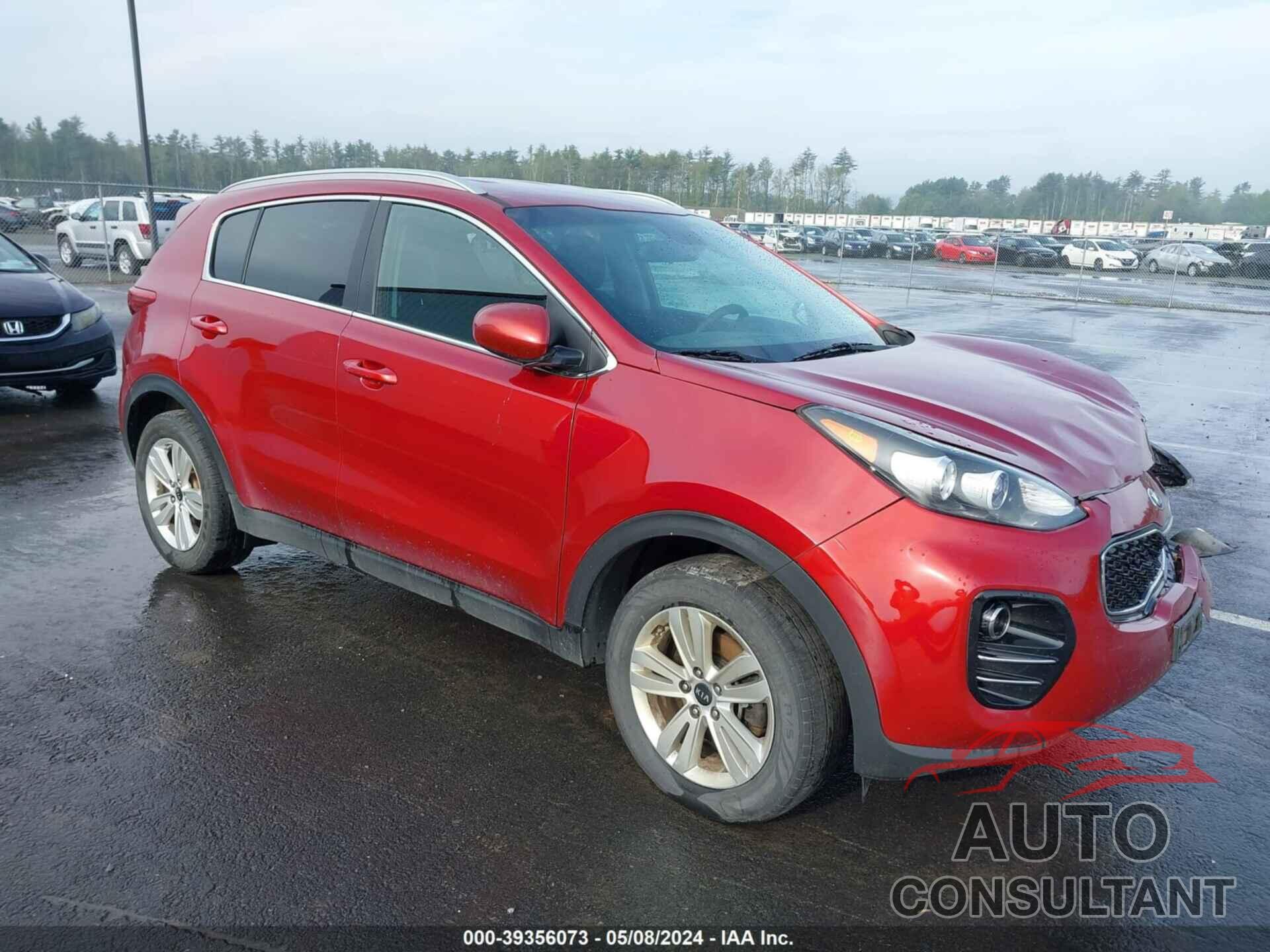 KIA SPORTAGE 2019 - KNDPMCAC4K7605873