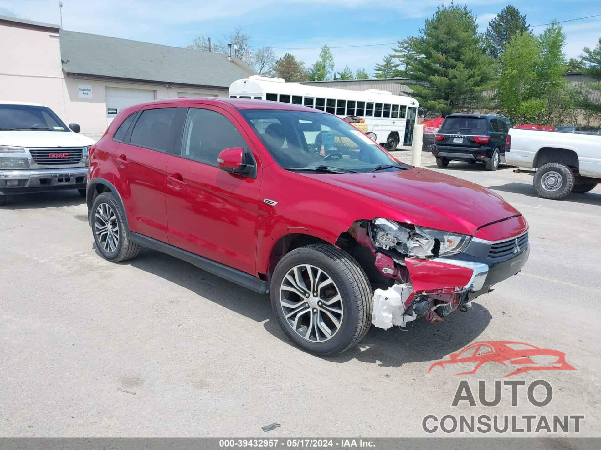 MITSUBISHI OUTLANDER SPORT 2017 - JA4AR3AU1HZ014665