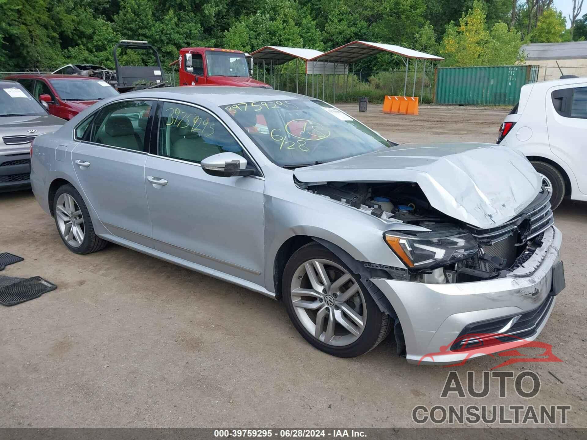 VOLKSWAGEN PASSAT 2016 - 1VWAT7A38GC052298