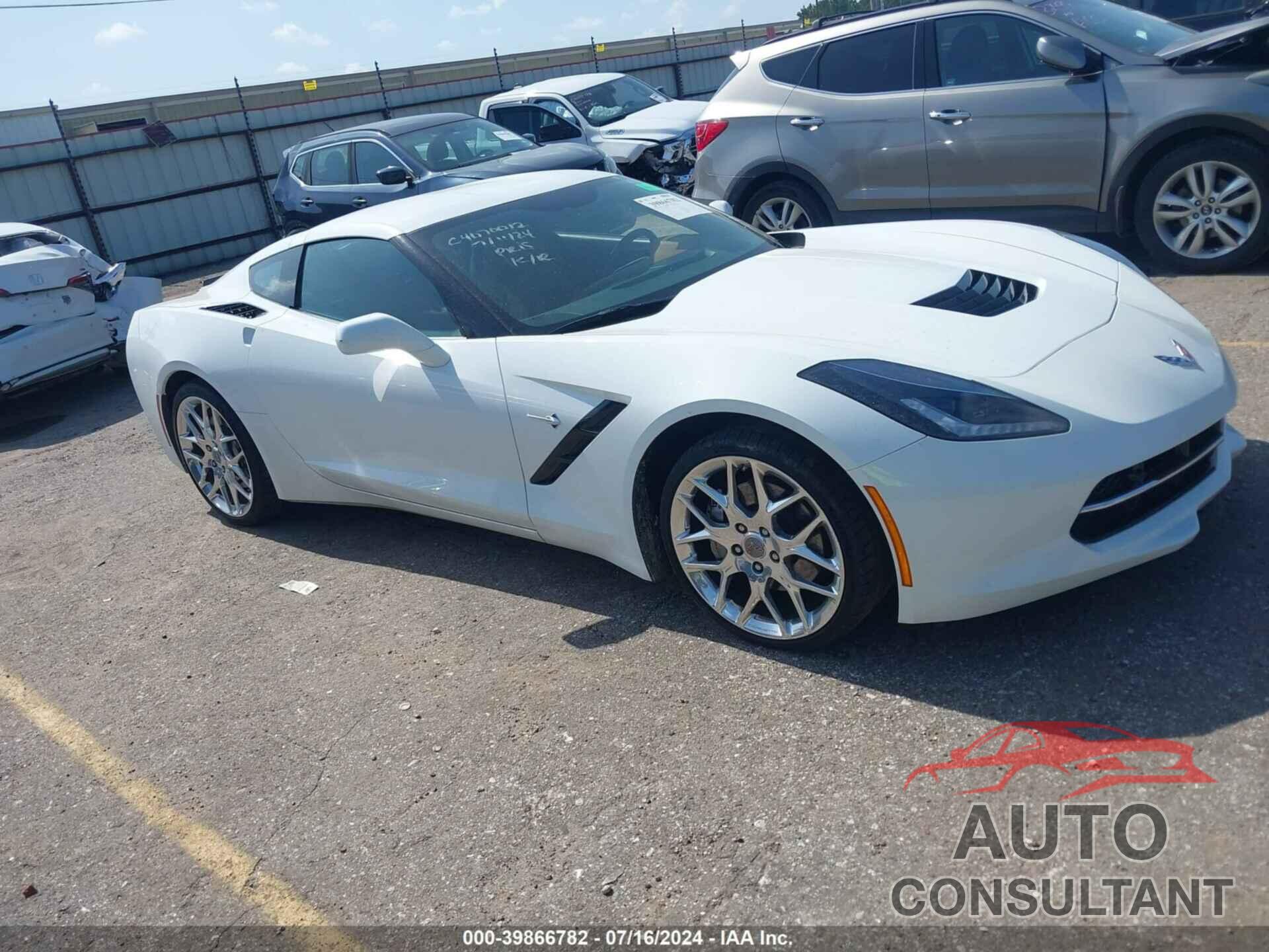 CHEVROLET CORVETTE 2019 - 1G1YD2D71K5101248