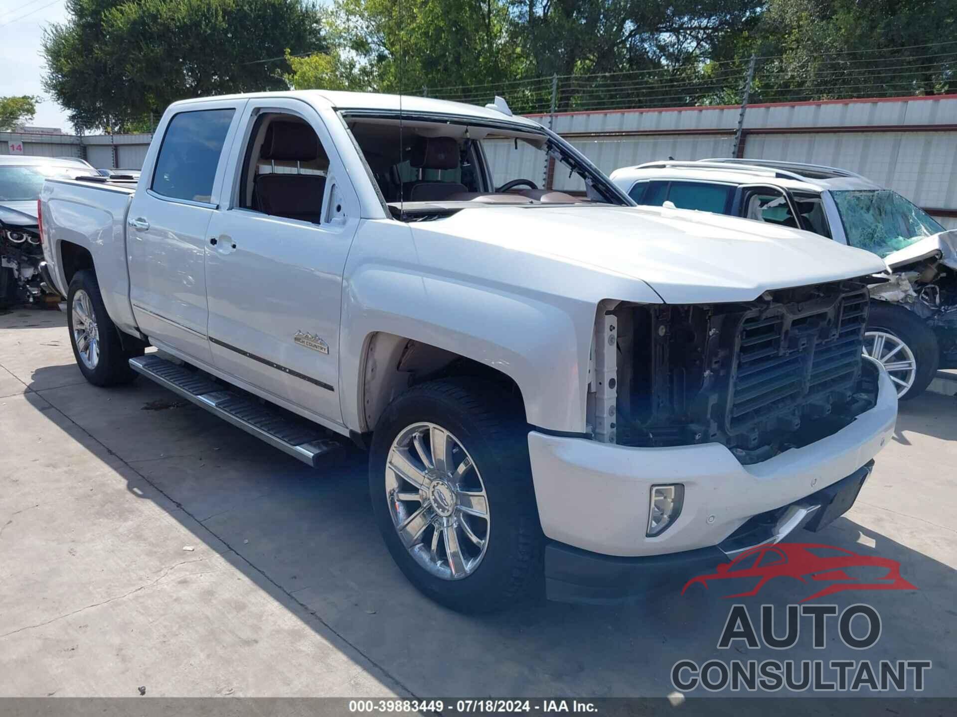 CHEVROLET SILVERADO 1500 2017 - 3GCUKTEC9HG342960