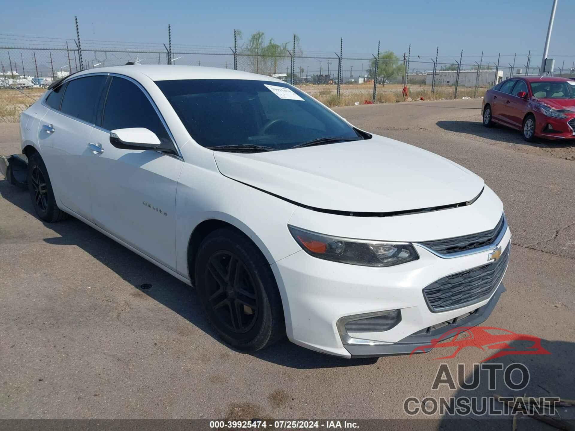 CHEVROLET MALIBU 2017 - 1G1ZE5ST6HF130833