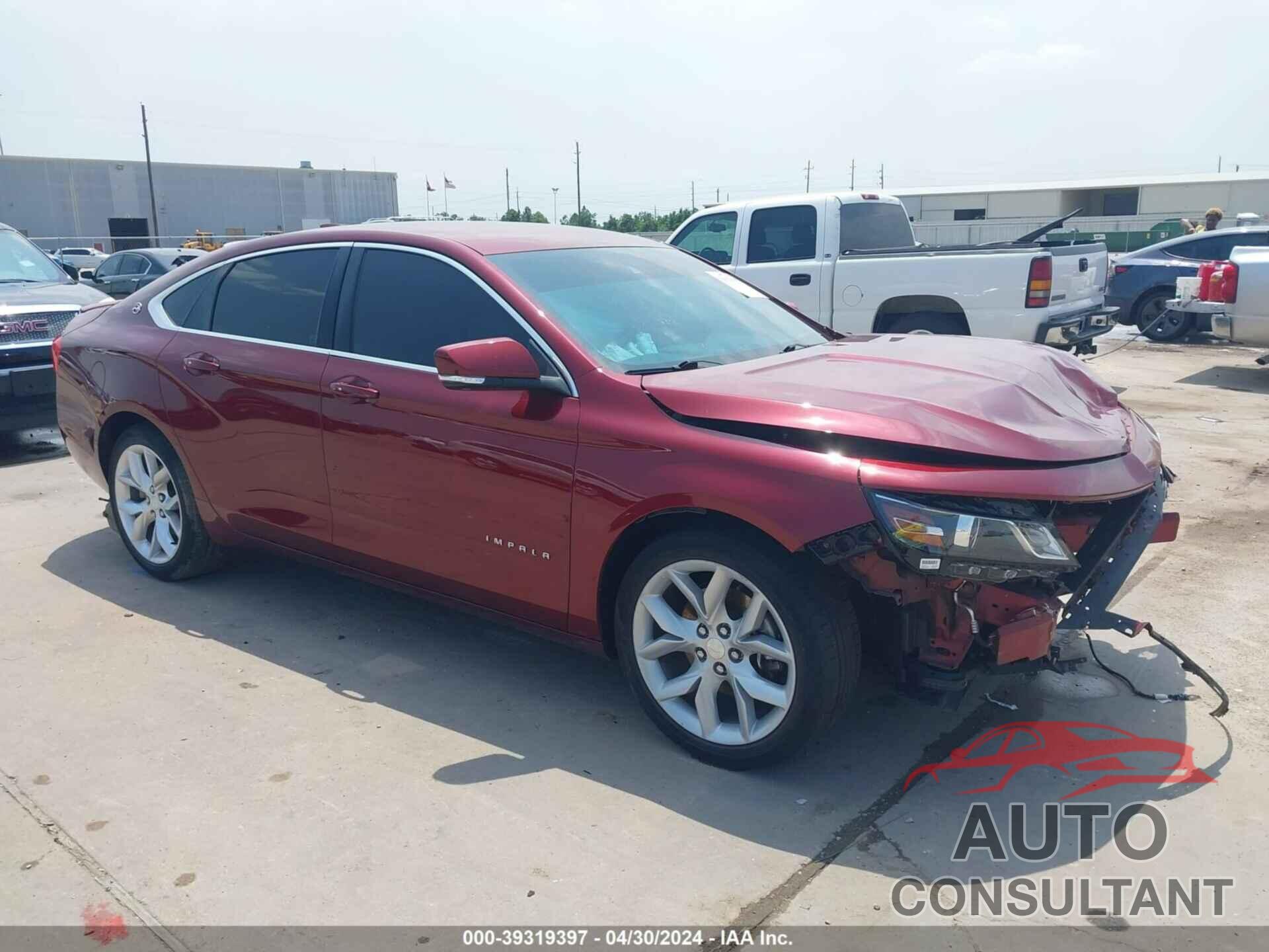 CHEVROLET IMPALA 2017 - 2G1105S38H9186695