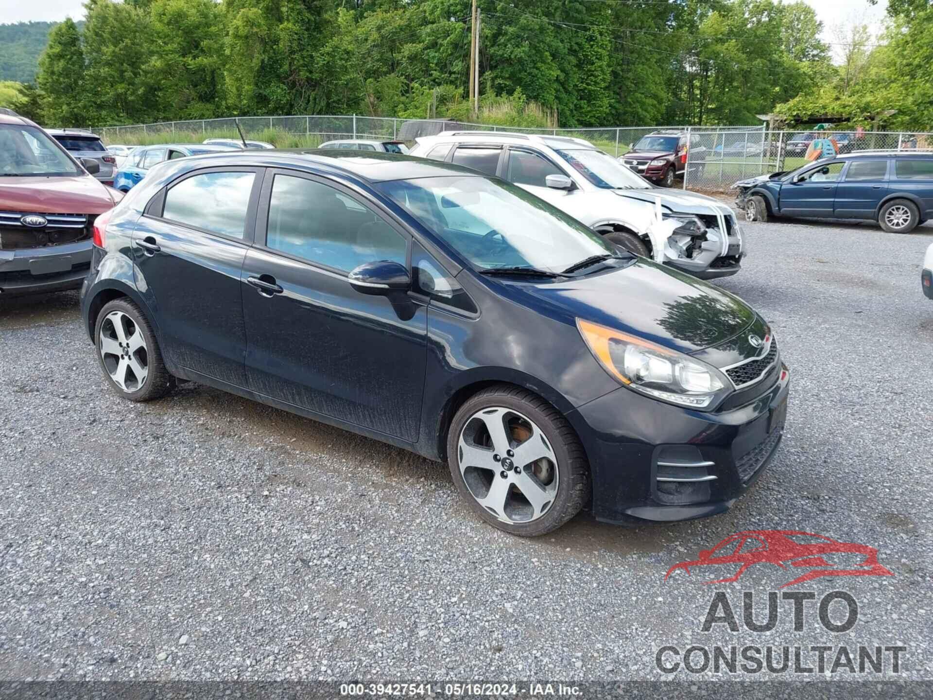 KIA RIO 2016 - KNADN5A34G6647062