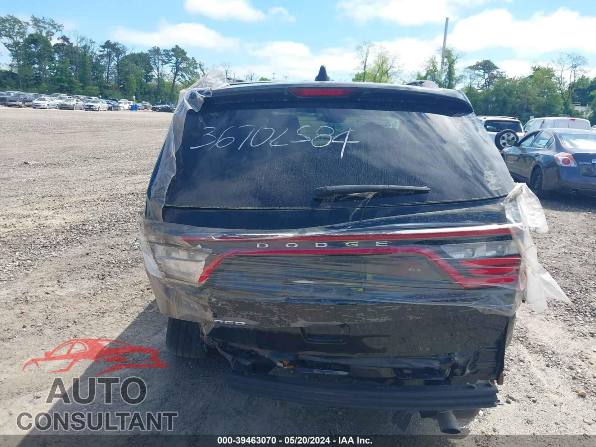 DODGE DURANGO 2019 - 1C4RDJAG7KC754091