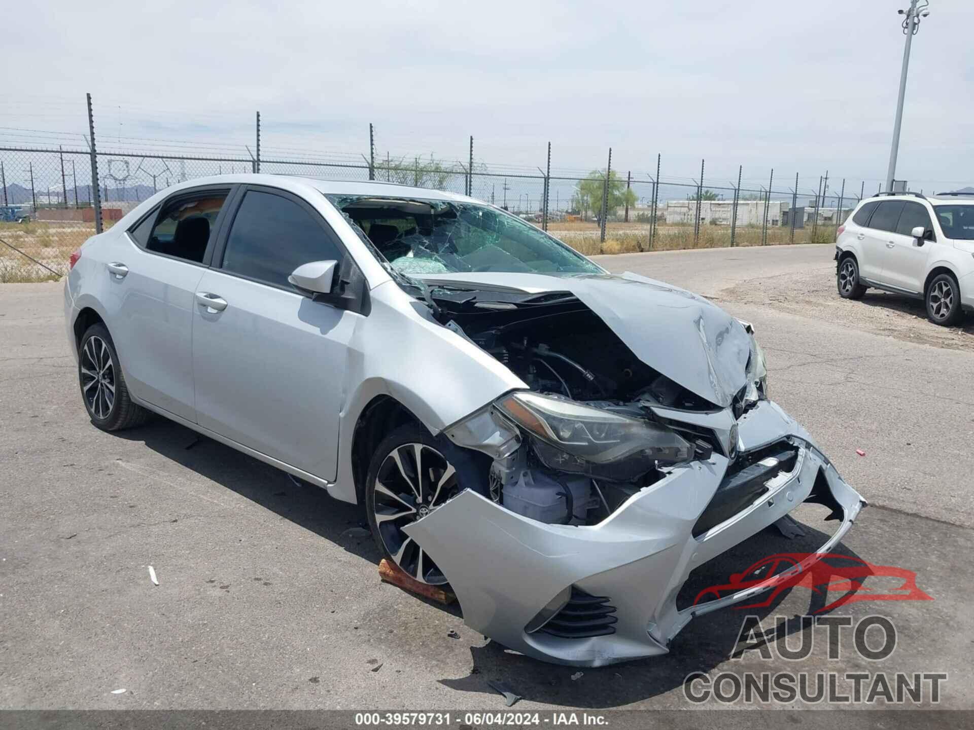 TOYOTA COROLLA 2017 - 5YFBURHE0HP623301