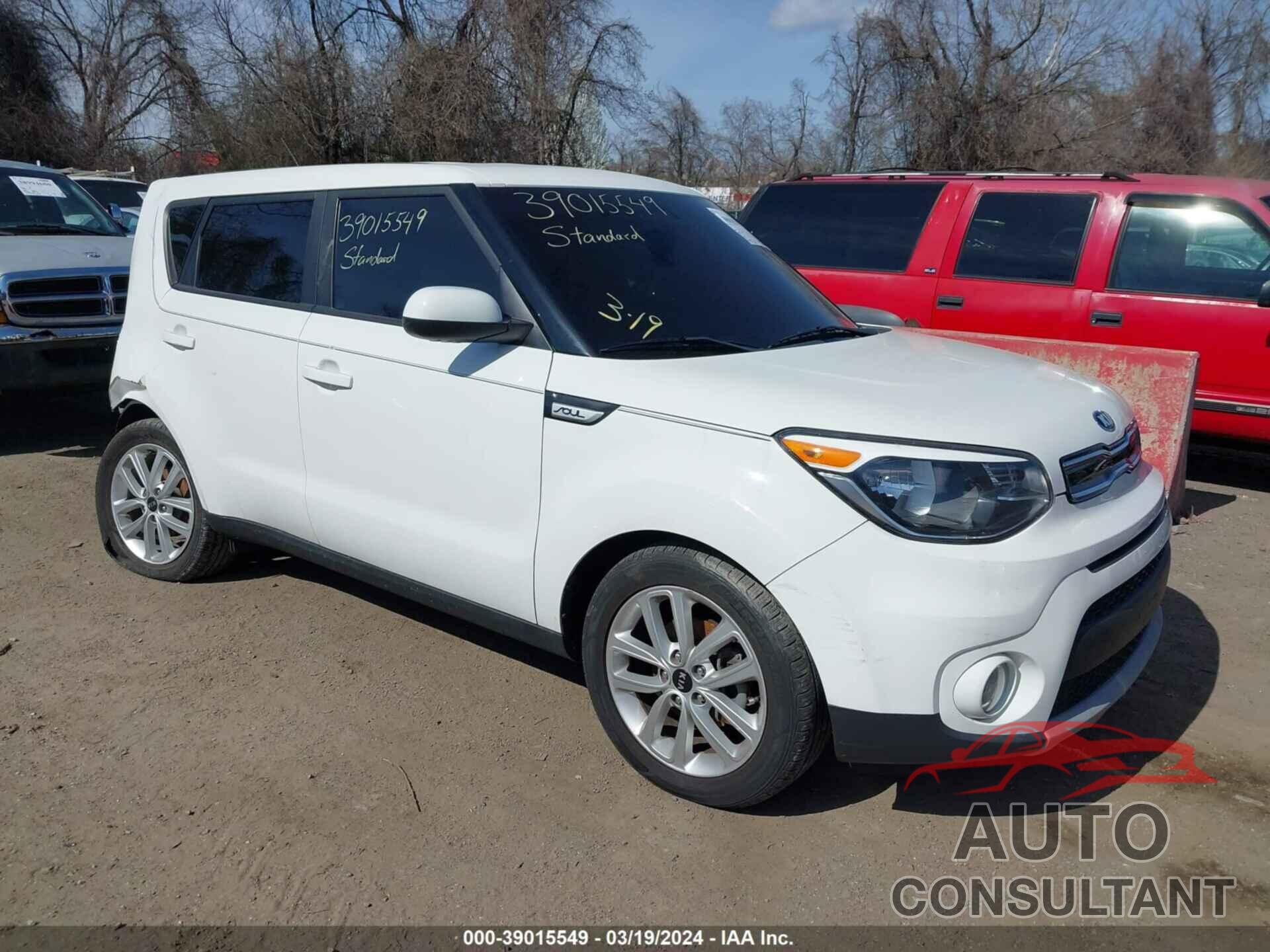 KIA SOUL 2019 - KNDJP3A56K7675051