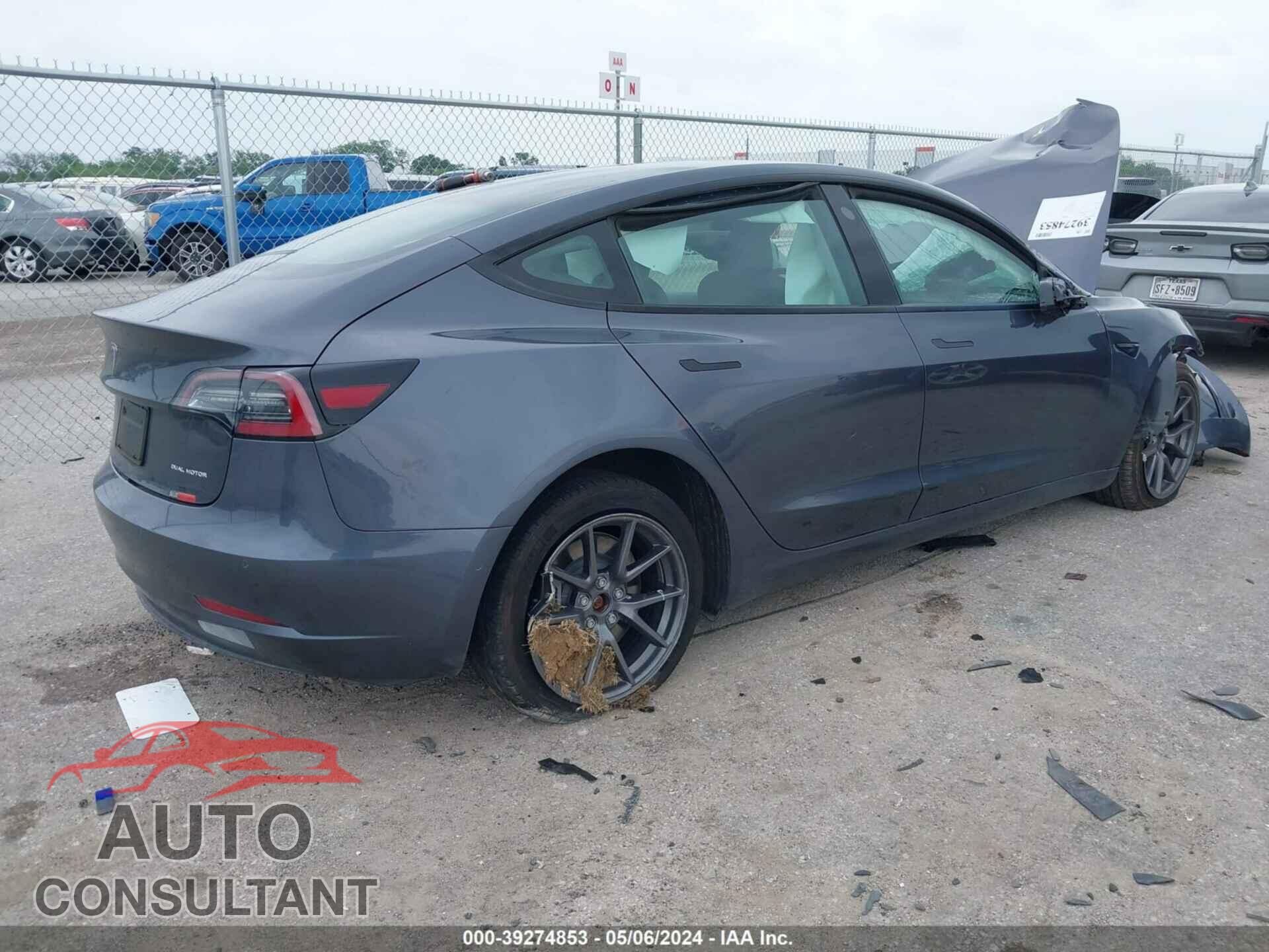 TESLA MODEL 3 2021 - 5YJ3E1EB0MF006838
