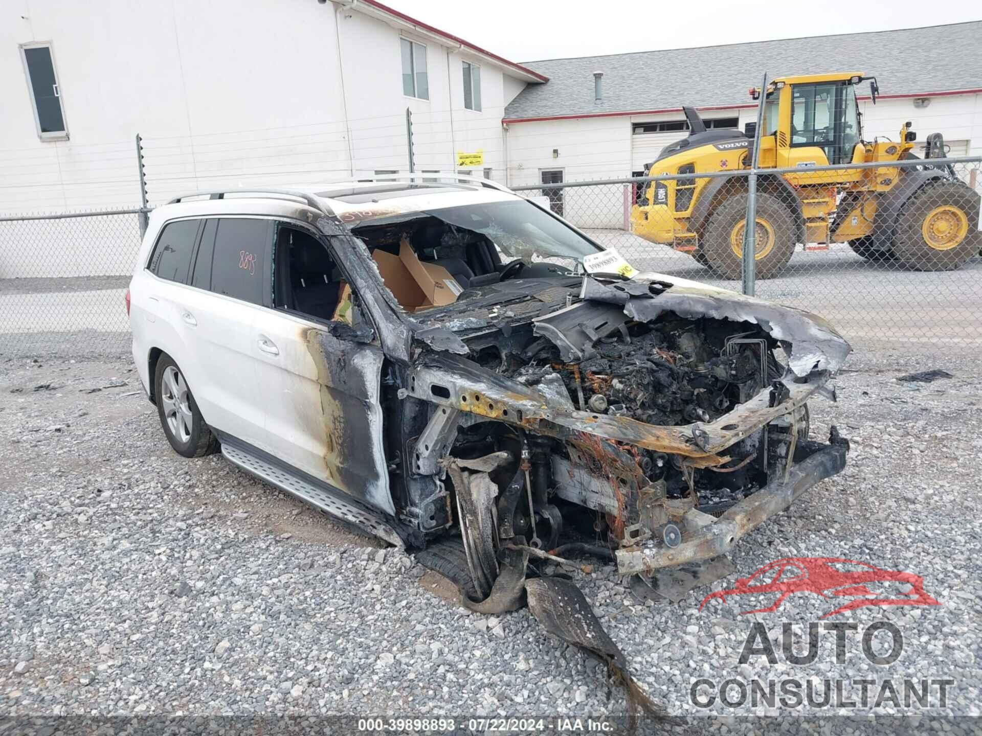 MERCEDES-BENZ GLS 450 2017 - 4JGDF6EE6HA805719