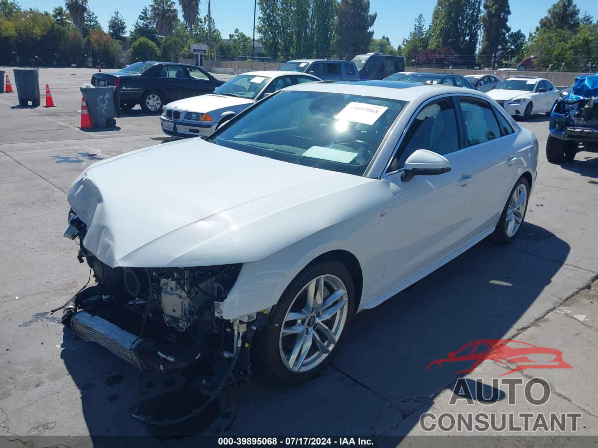 AUDI A4 2021 - WAUEAAF44MN006148
