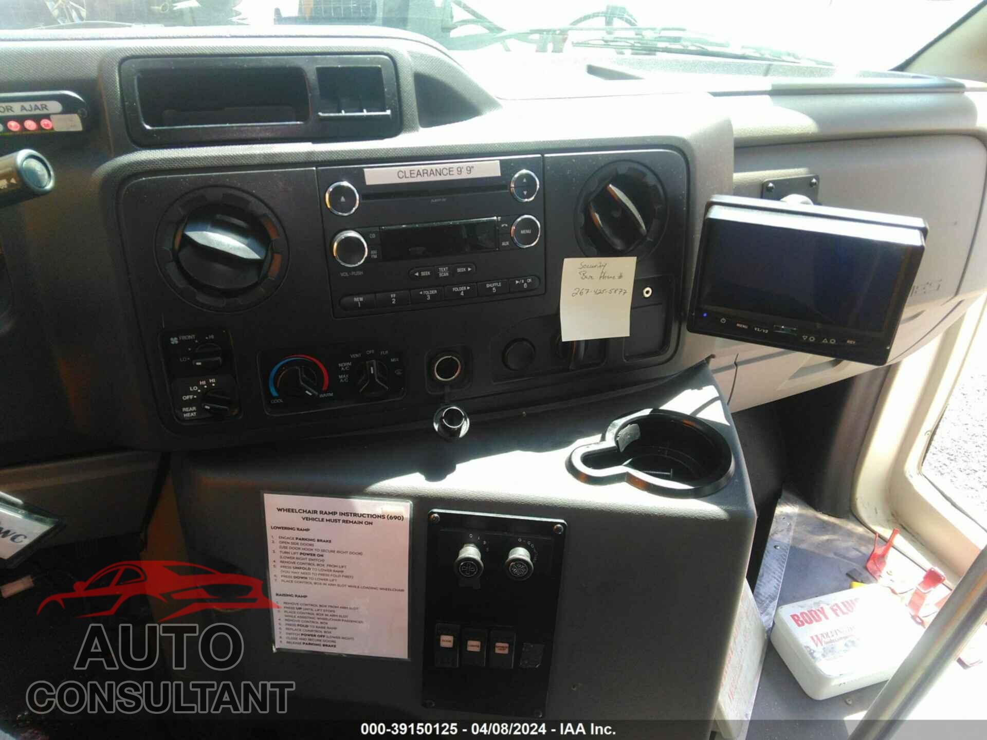 FORD E-350 CUTAWAY 2017 - 1FDEE3FS4HDC24924