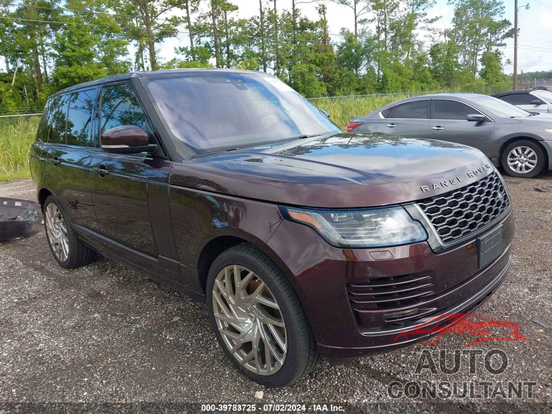 LAND ROVER RANGE ROVER 2018 - SALGR2RV3JA502908