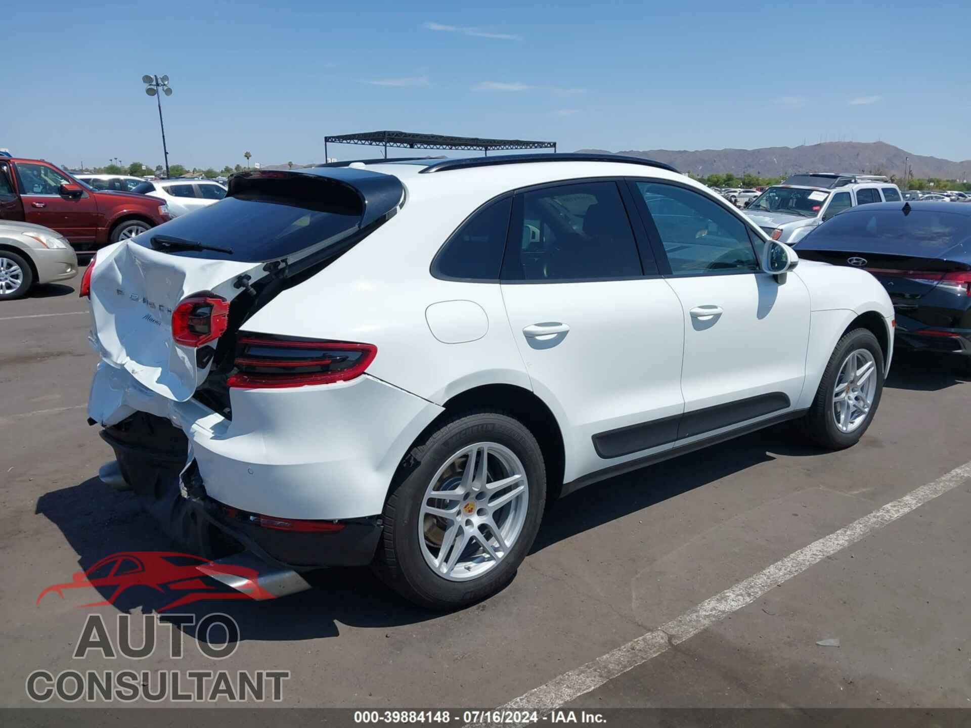 PORSCHE MACAN 2017 - WP1AA2A58HLB03408