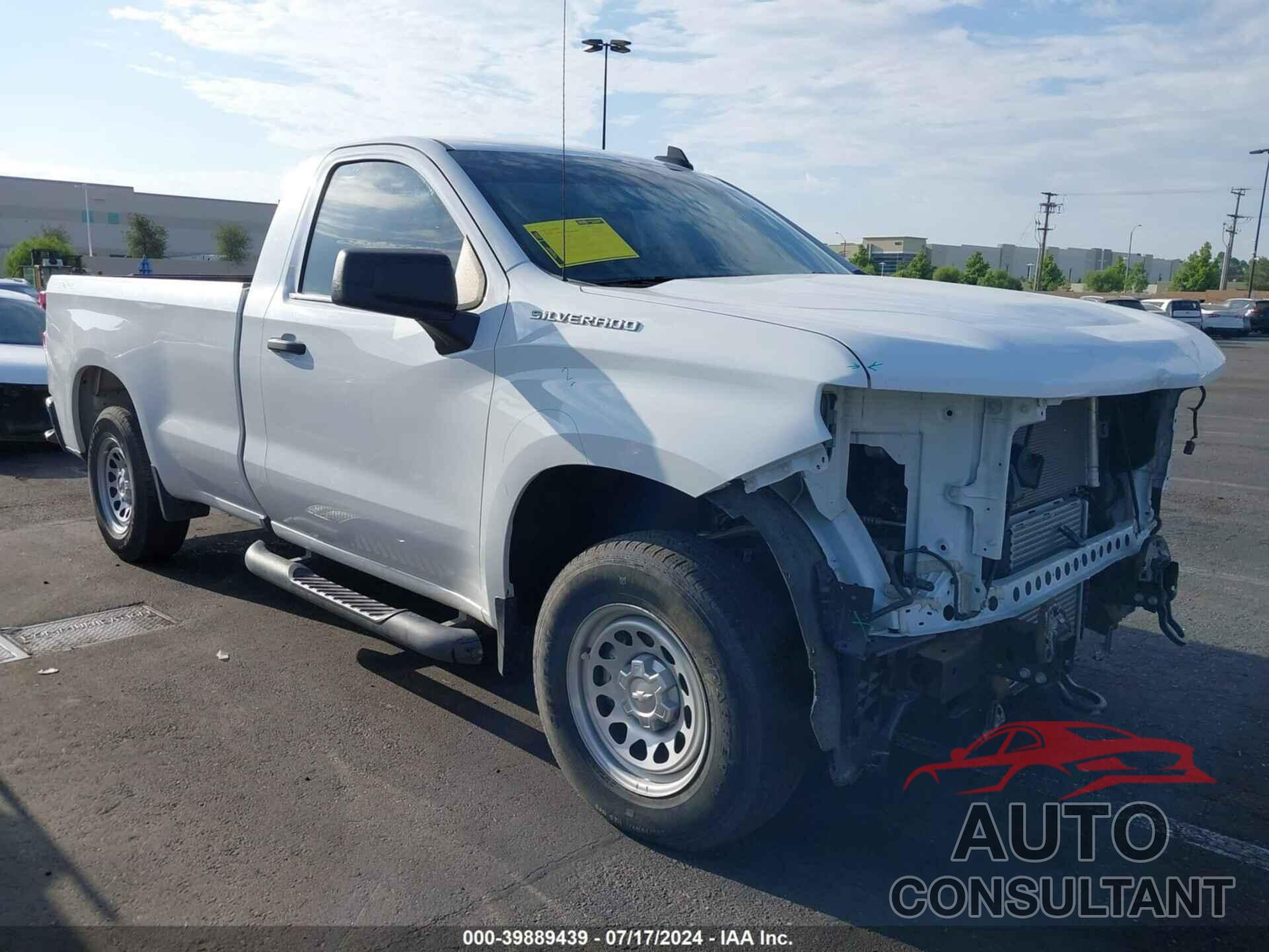 CHEVROLET SILVERADO 1500 2021 - 3GCNYAEK3MG380242