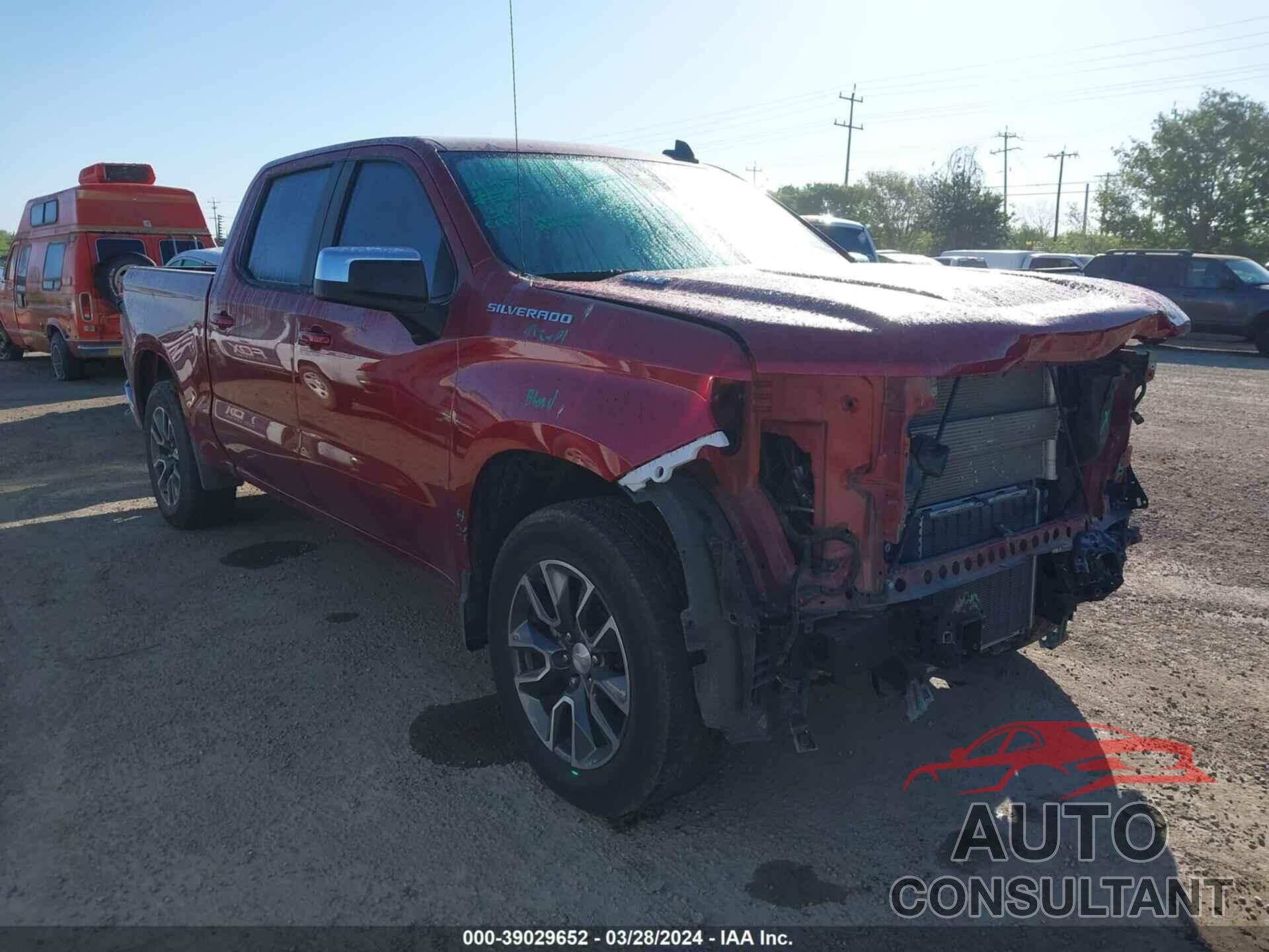 CHEVROLET SILVERADO 1500 2022 - 3GCPACET1NG603168