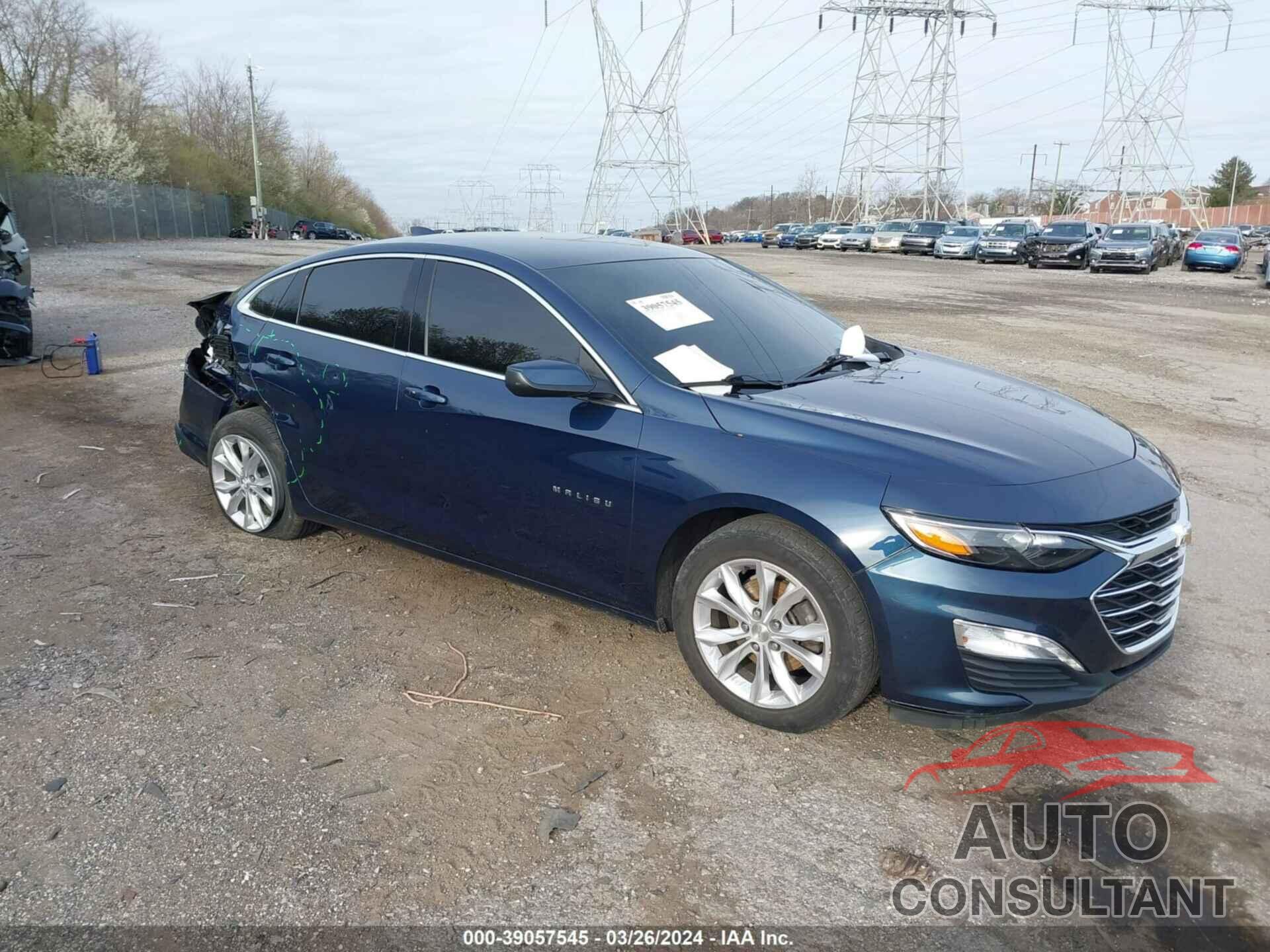 CHEVROLET MALIBU 2020 - 1G1ZD5ST9LF024498