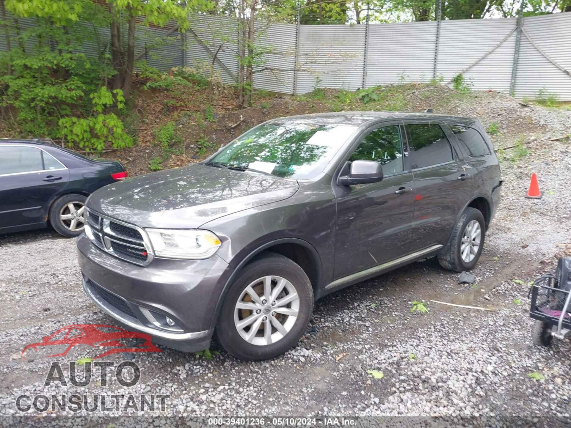 DODGE DURANGO 2019 - 1C4RDJAG4KC534200