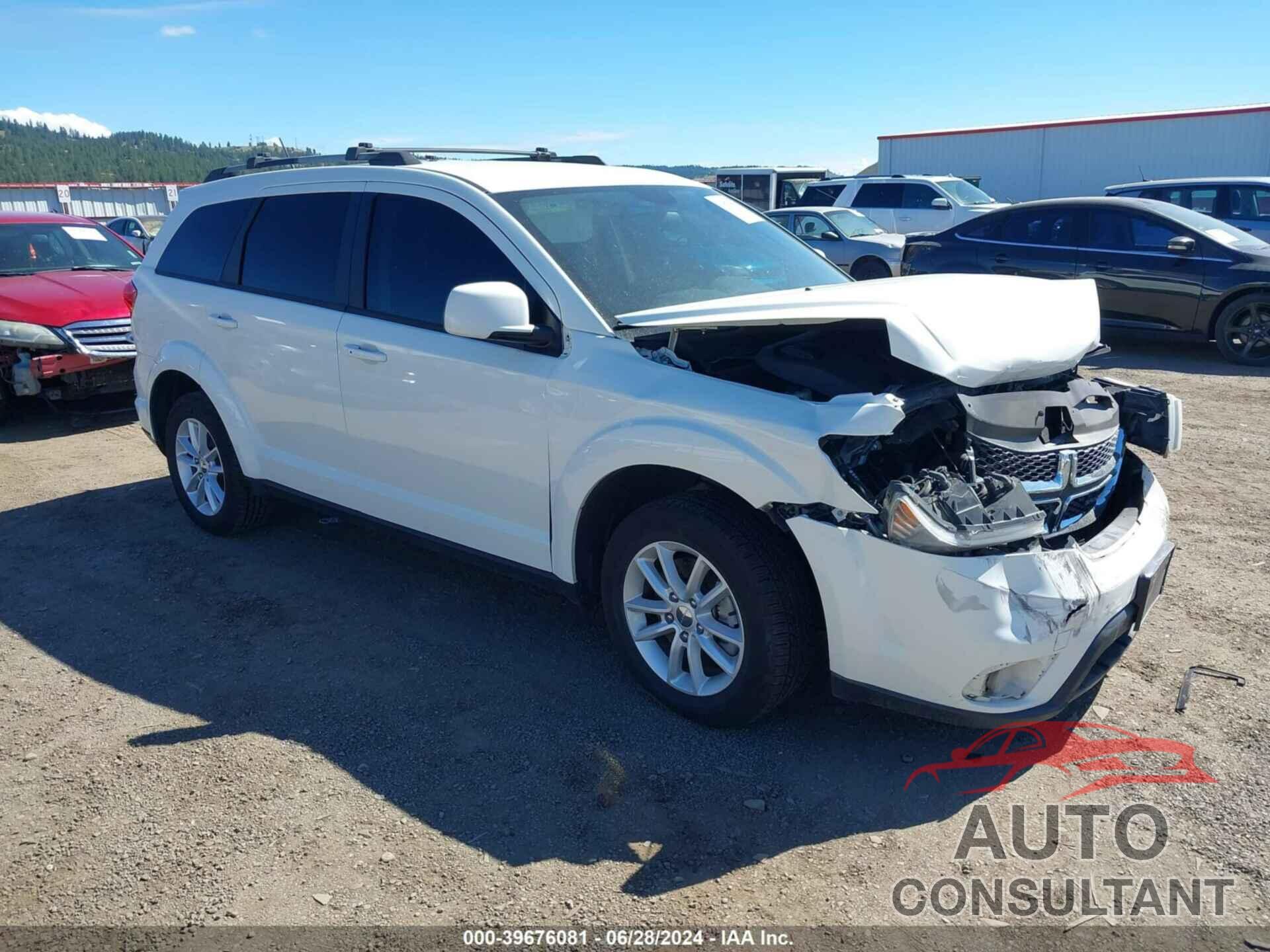 DODGE JOURNEY 2017 - 3C4PDDBG3HT617931