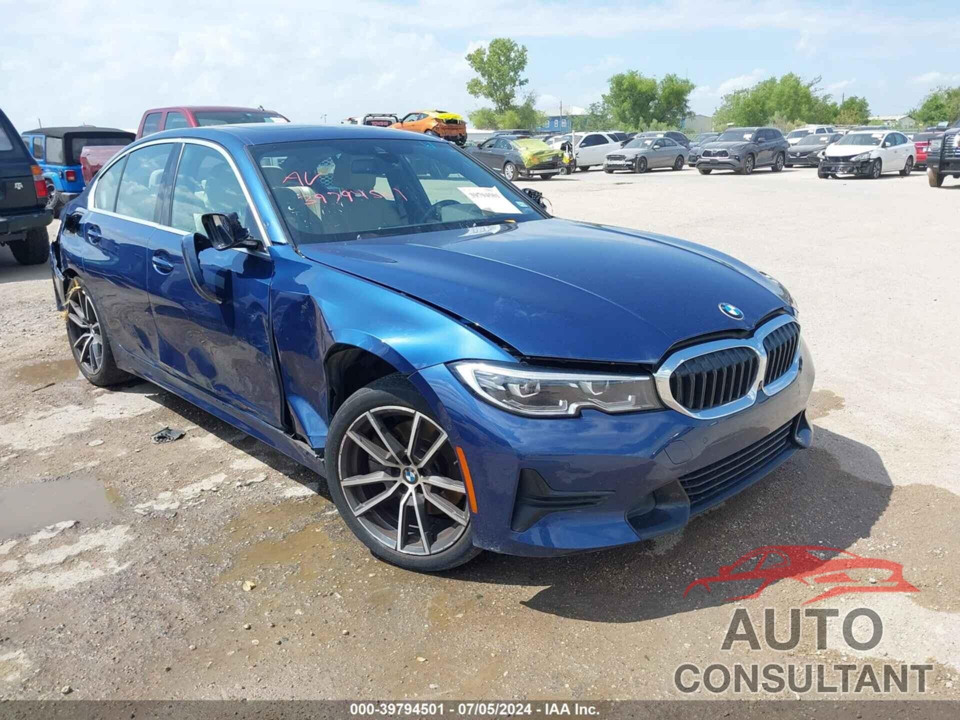 BMW 330I 2021 - 3MW5R1J00M8B65393