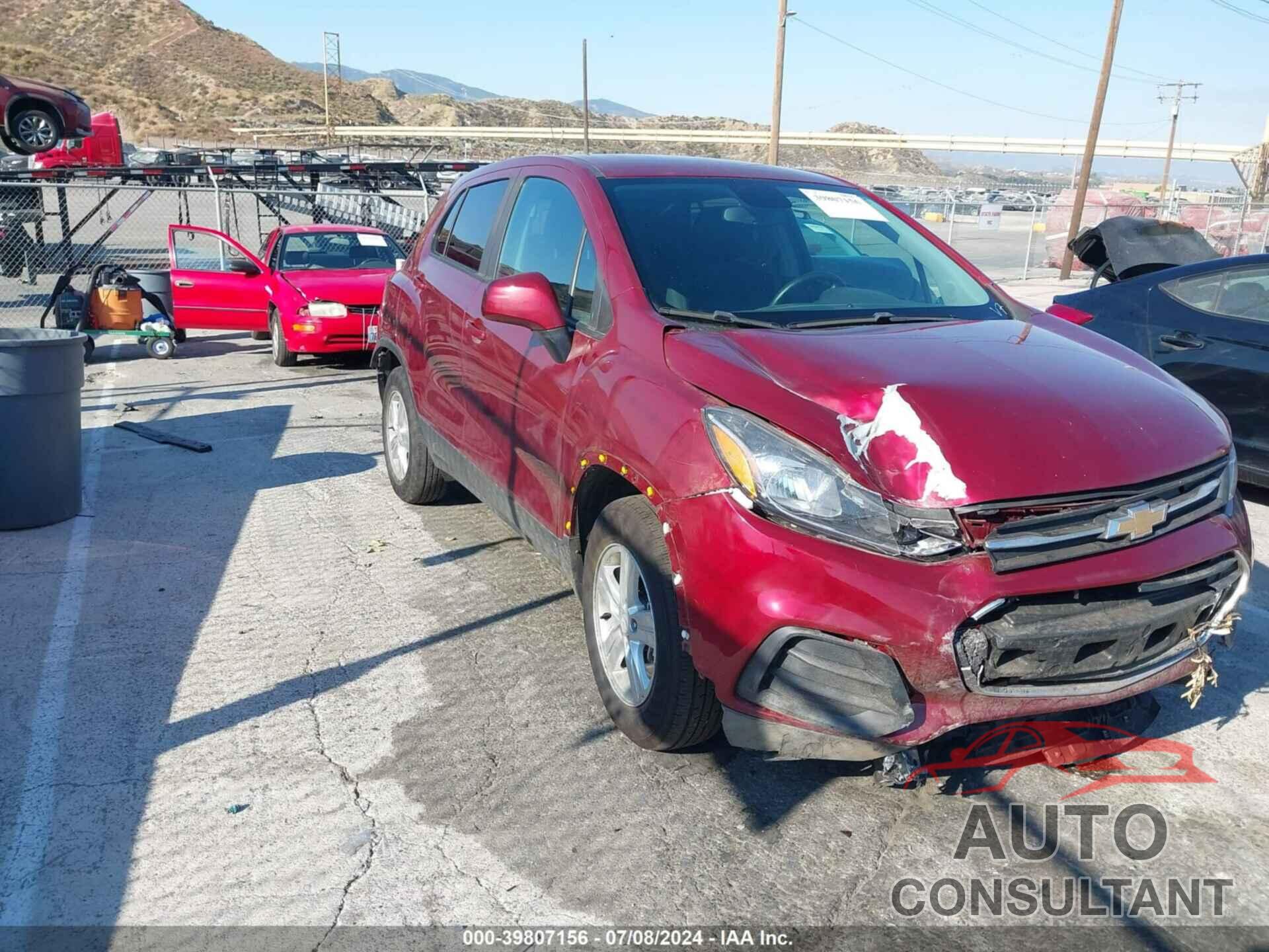 CHEVROLET TRAX 2021 - KL7CJKSB6MB337204