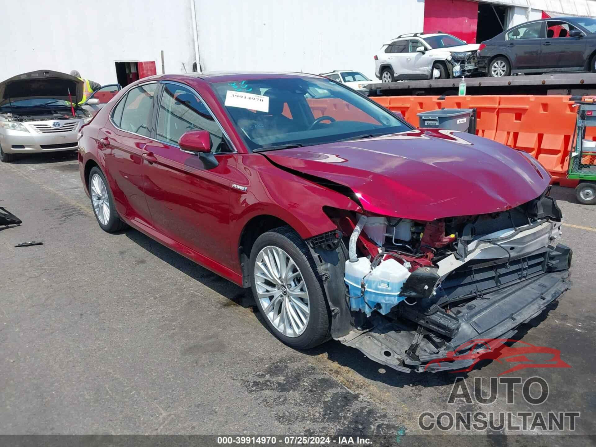 TOYOTA CAMRY HYBRID 2019 - 4T1B21HK6KU513646