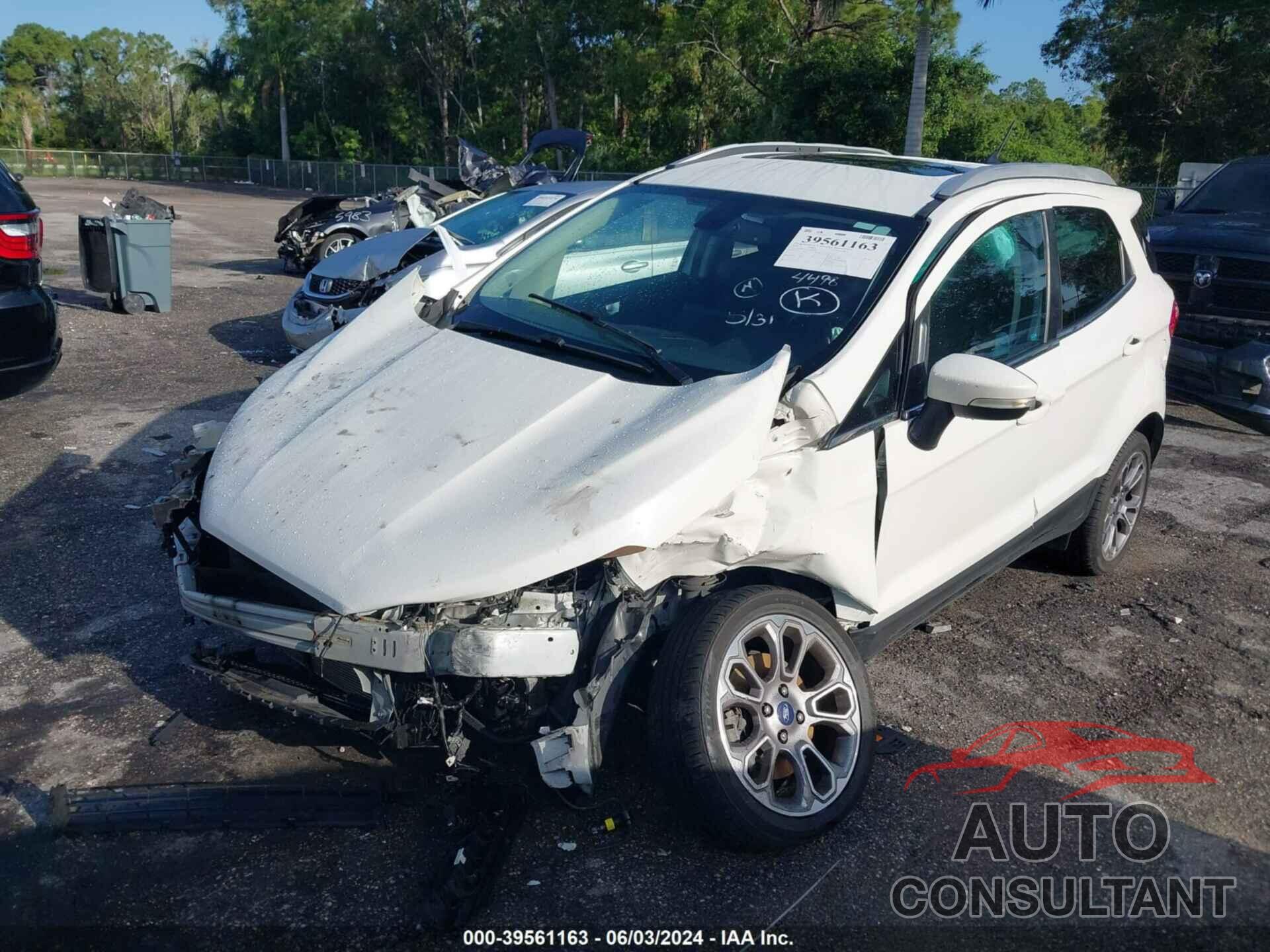 FORD ECOSPORT 2018 - MAJ6P1WL5JC214498