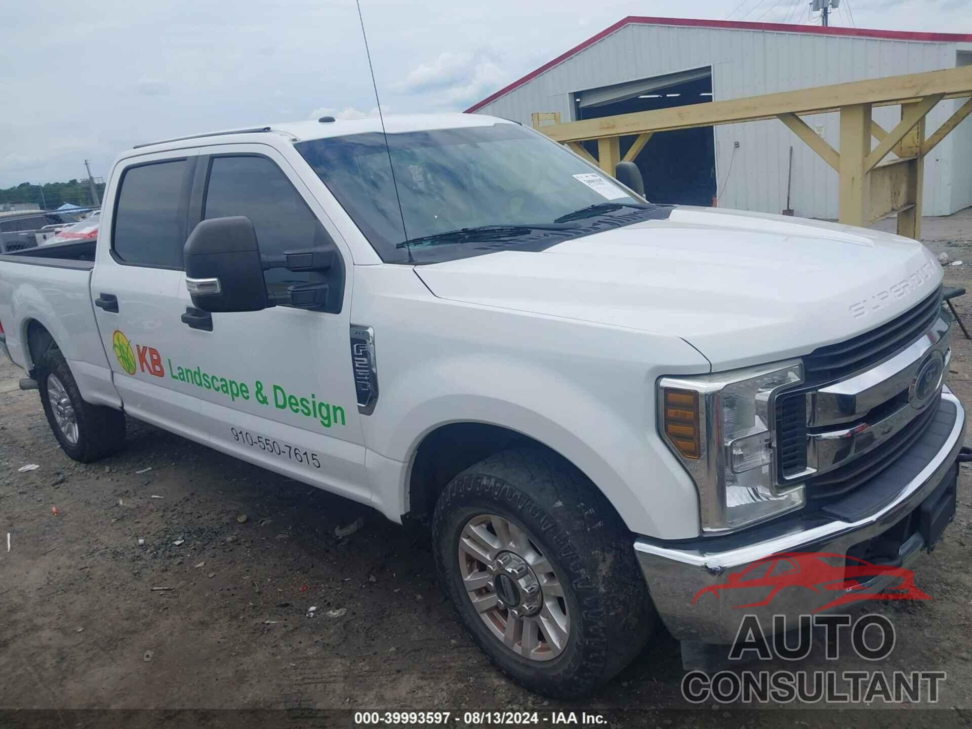 FORD F-250 2019 - 1FT7W2A60KEC45141