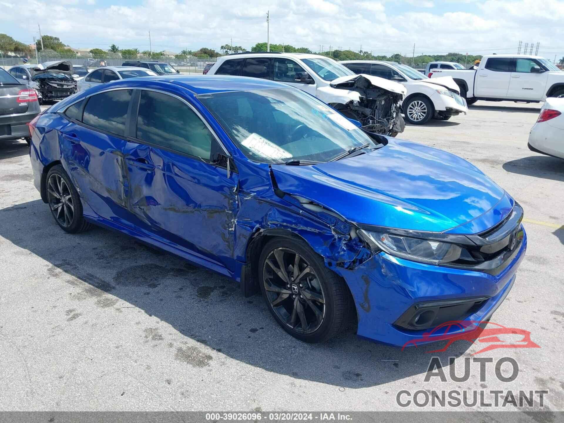 HONDA CIVIC 2021 - 2HGFC2F8XMH545216