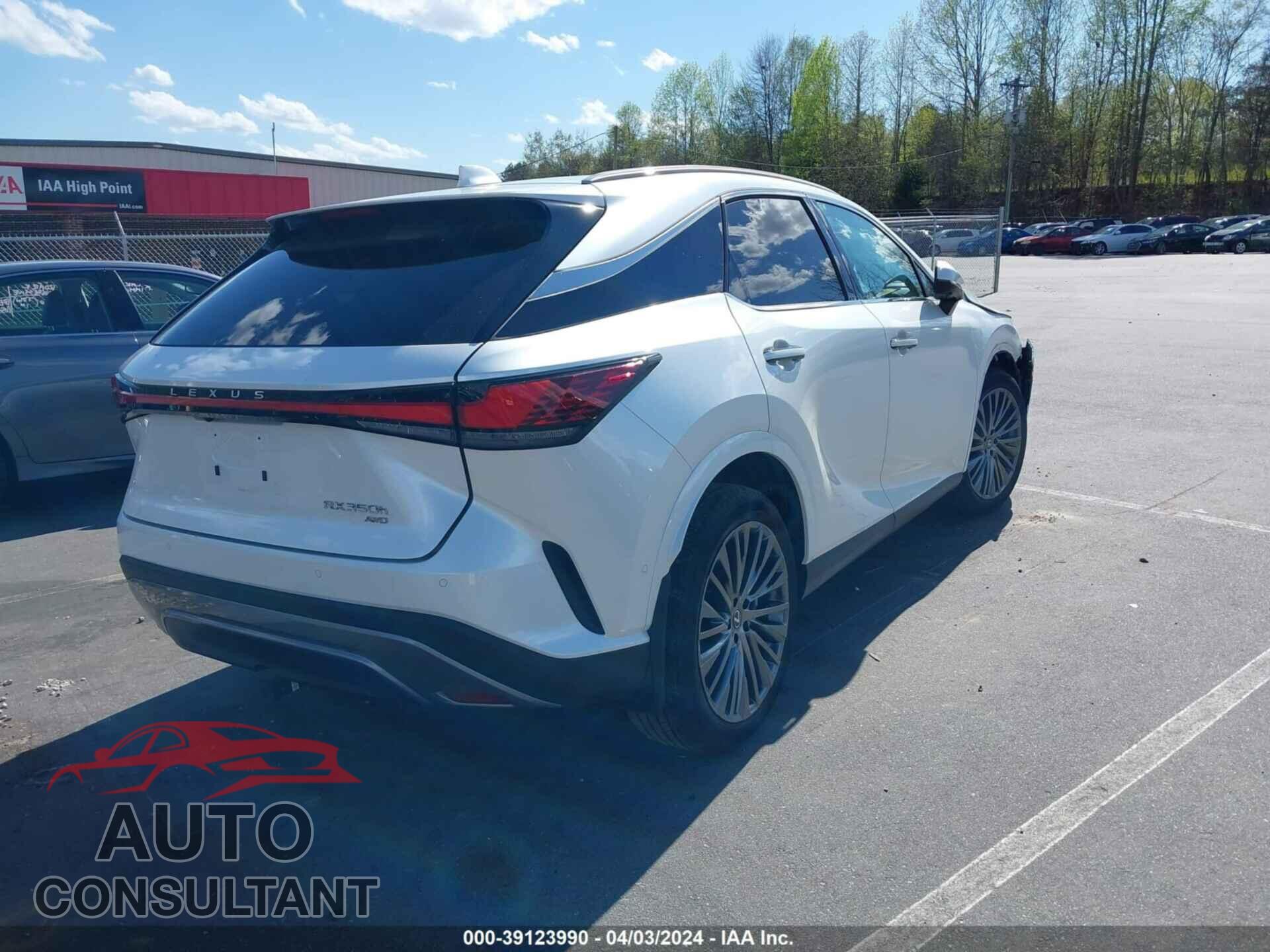LEXUS RX 350H 2023 - 2T2BBMCA2PC013746