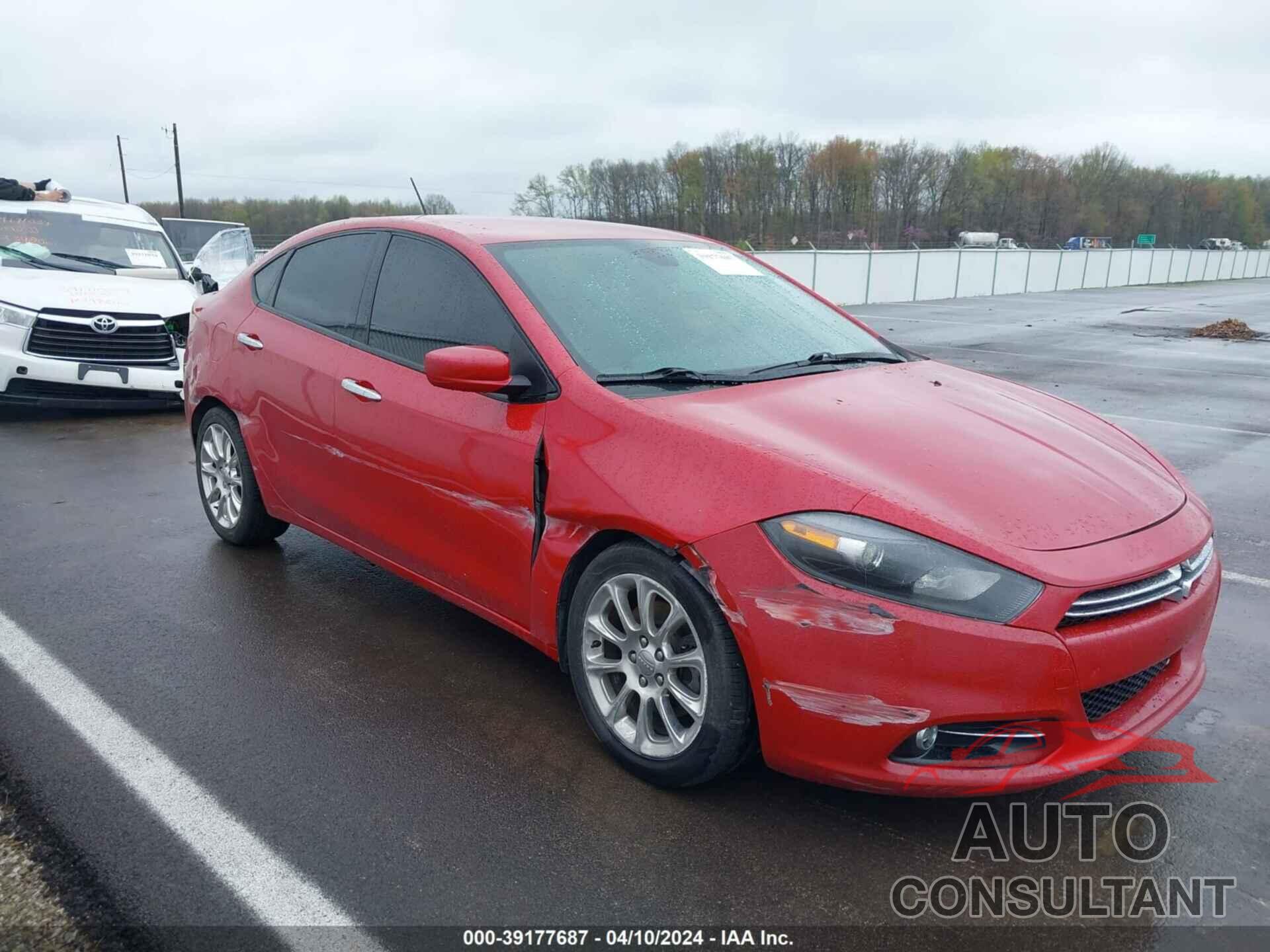 DODGE DART 2016 - 1C3CDFFA8GD817003