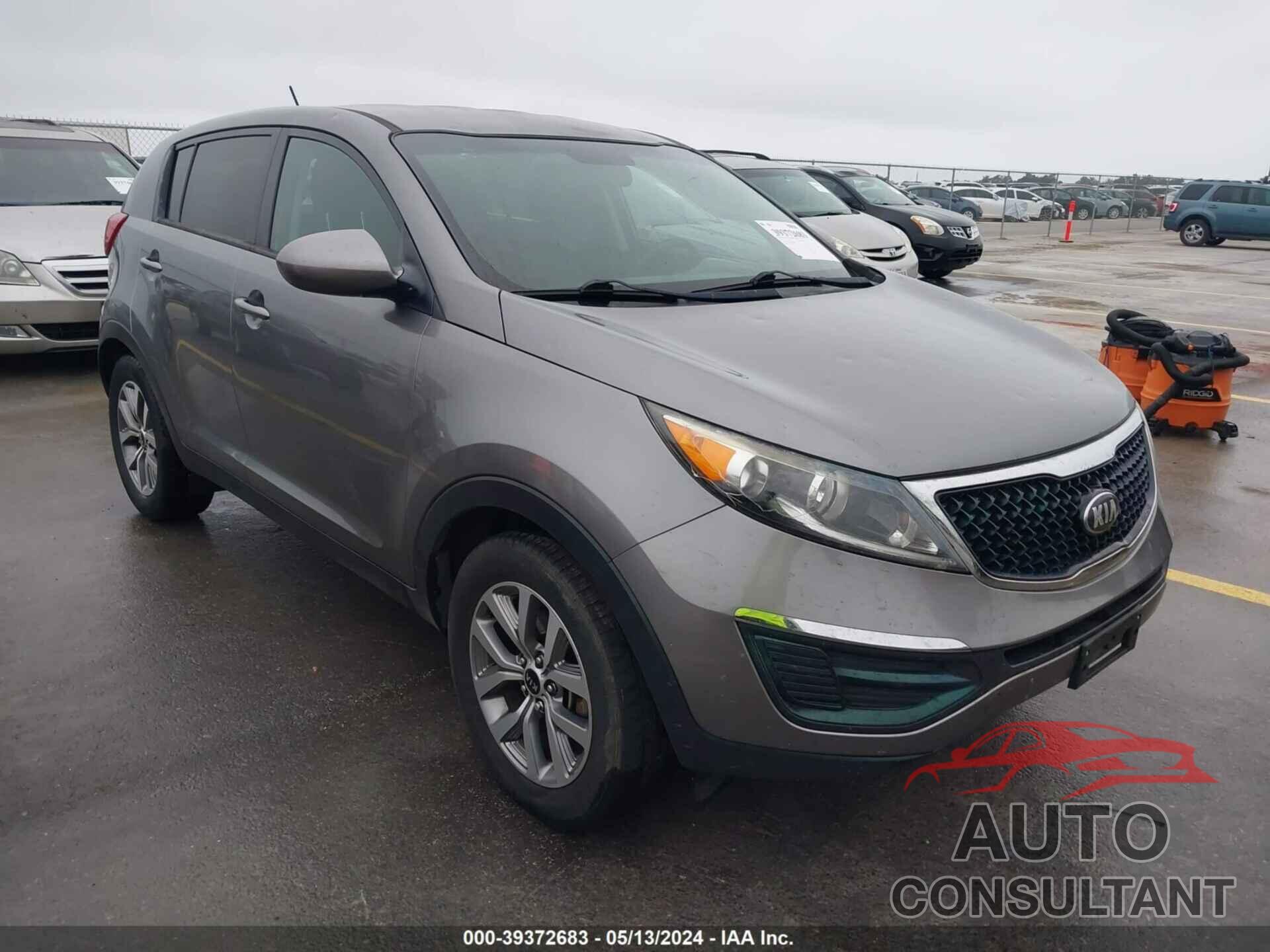 KIA SPORTAGE 2016 - KNDPB3AC0G7878984