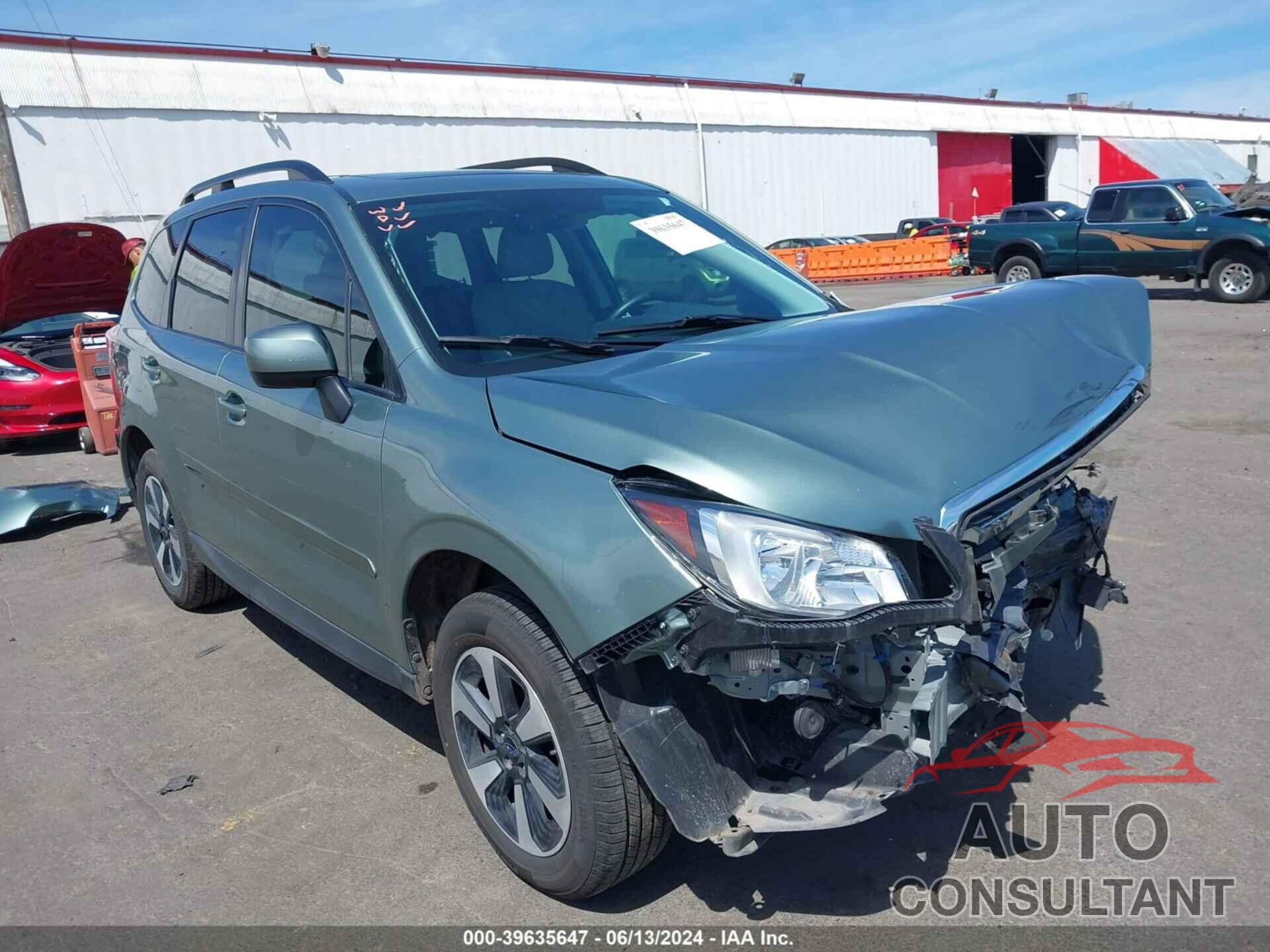 SUBARU FORESTER 2018 - JF2SJAECXJH615691