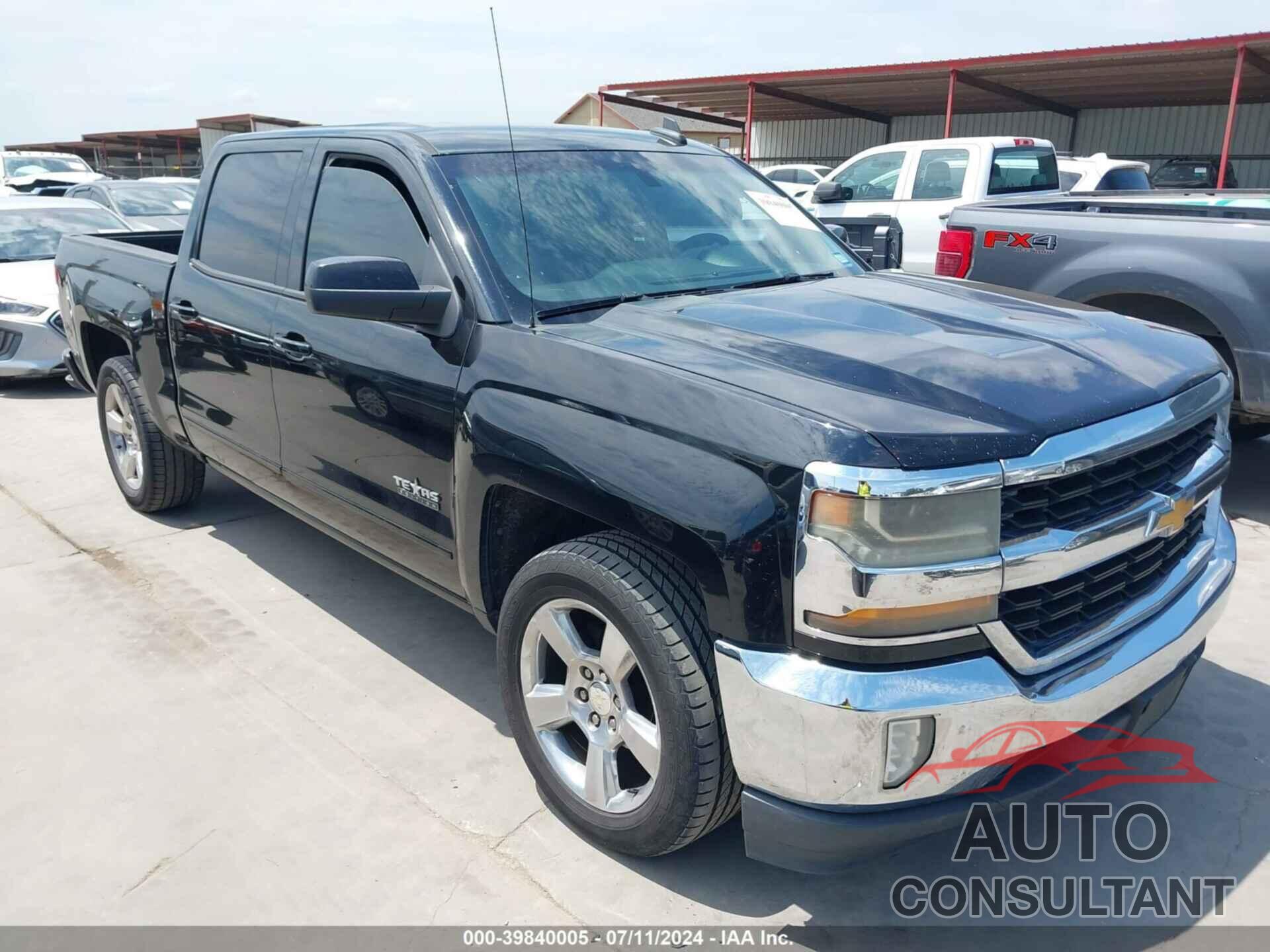 CHEVROLET SILVERADO 1500 2017 - 3GCPCRECXHG107089