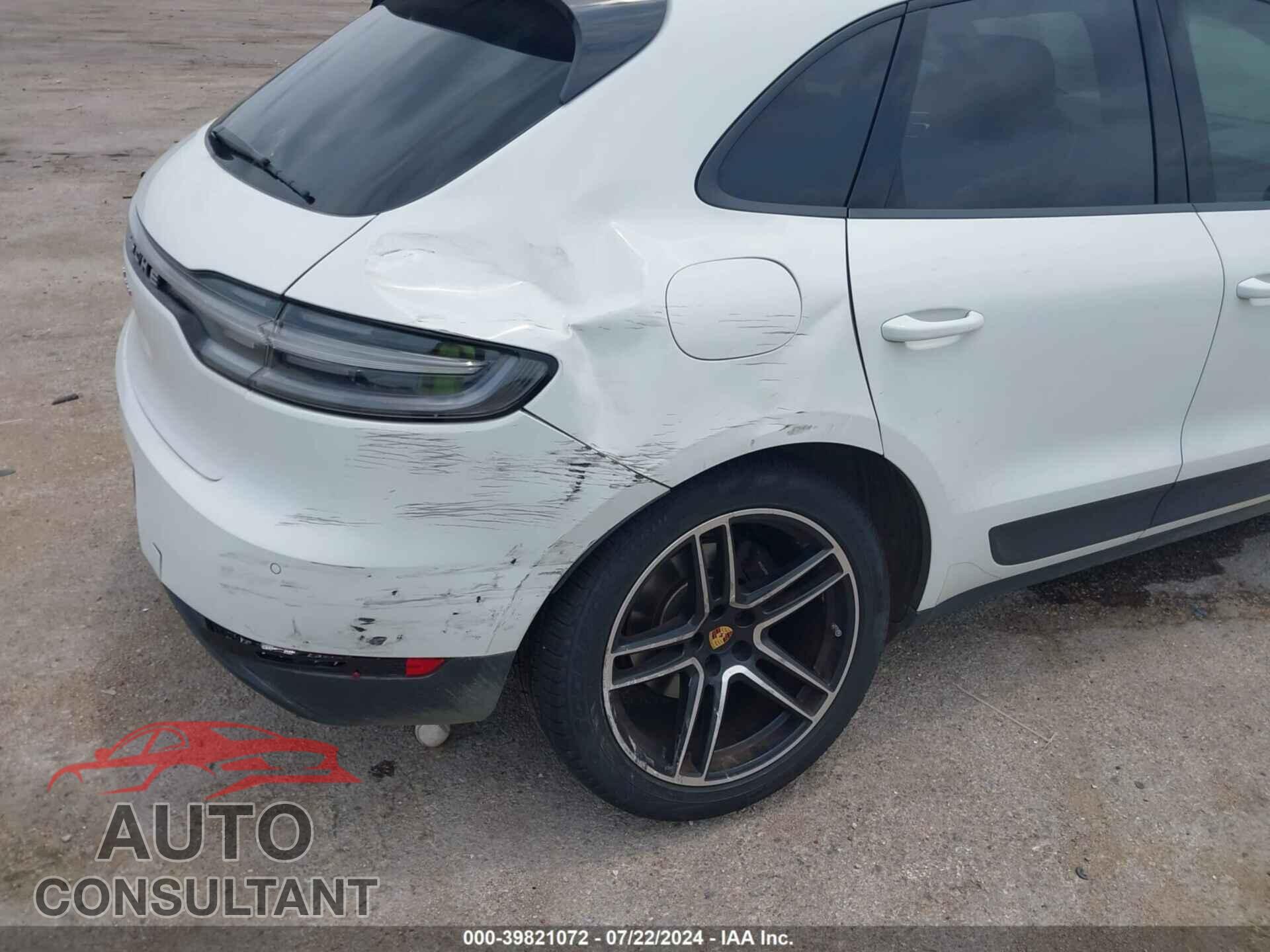 PORSCHE MACAN 2021 - WP1AA2A58MLB17626