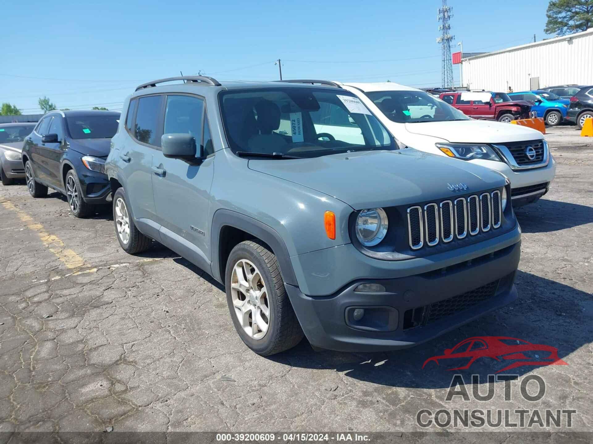 JEEP RENEGADE 2017 - ZACCJABB3HPG33113