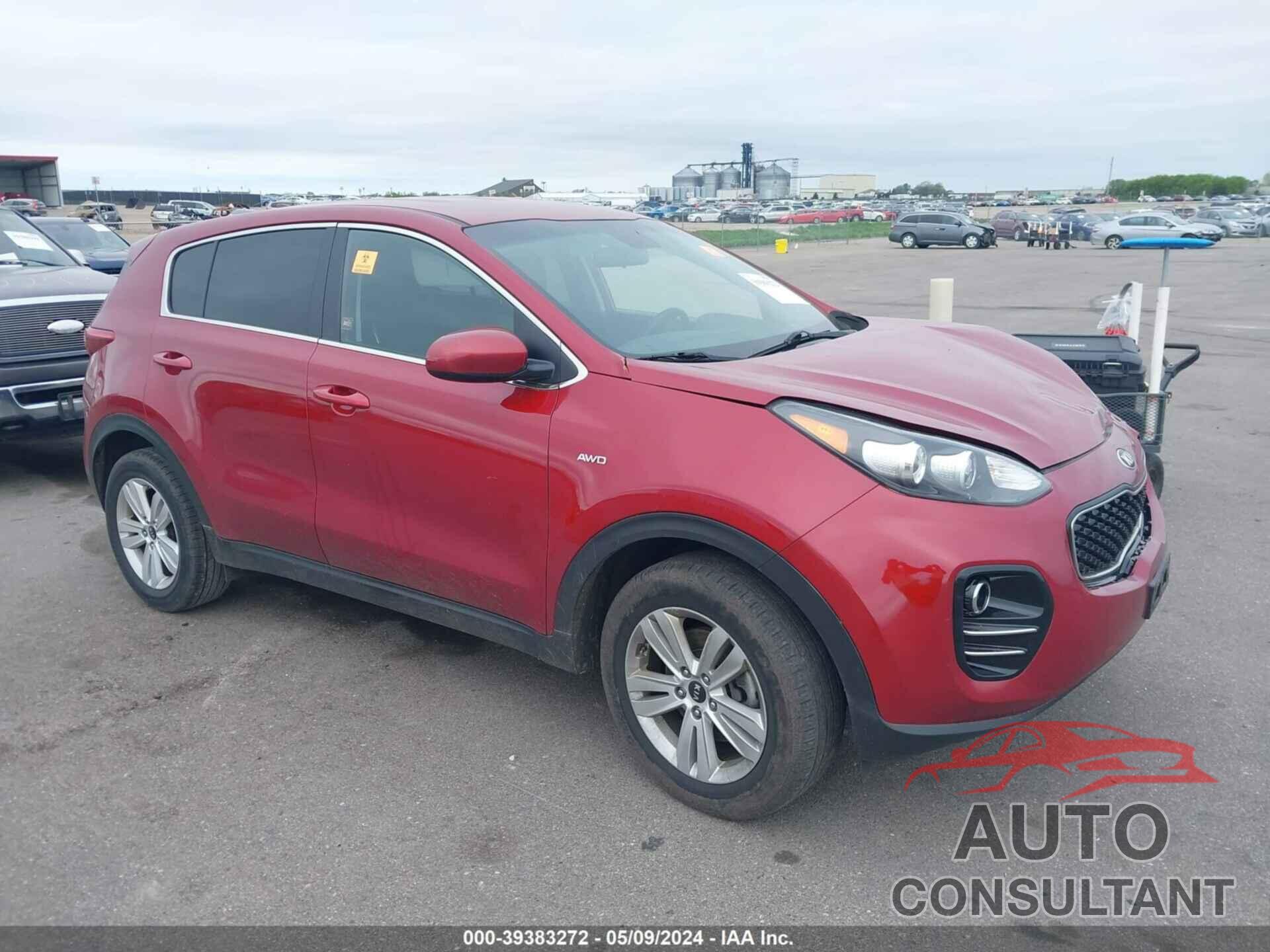 KIA SPORTAGE 2018 - KNDPMCAC2J7423829