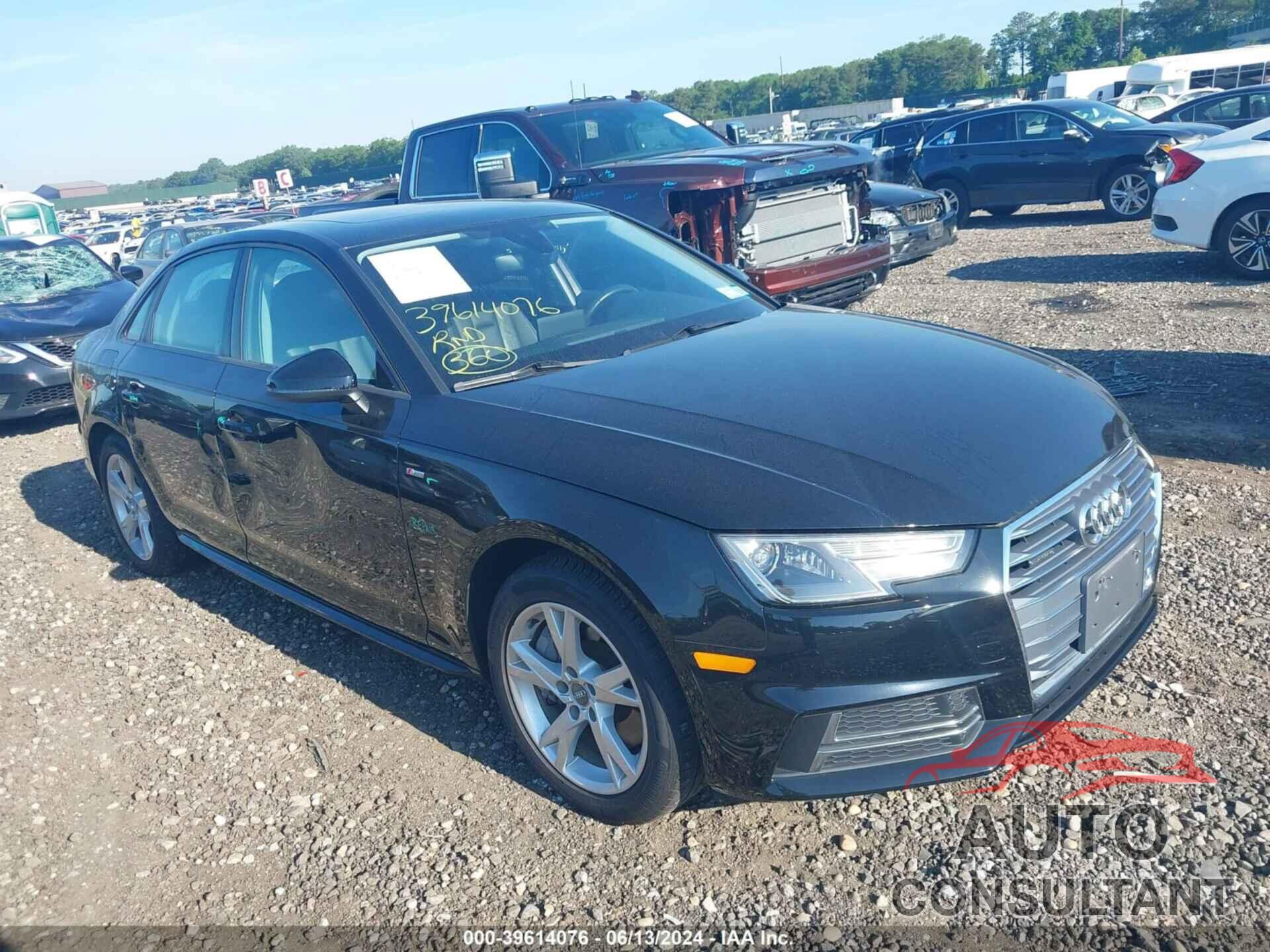 AUDI A4 2018 - WAUDNAF42JA141129